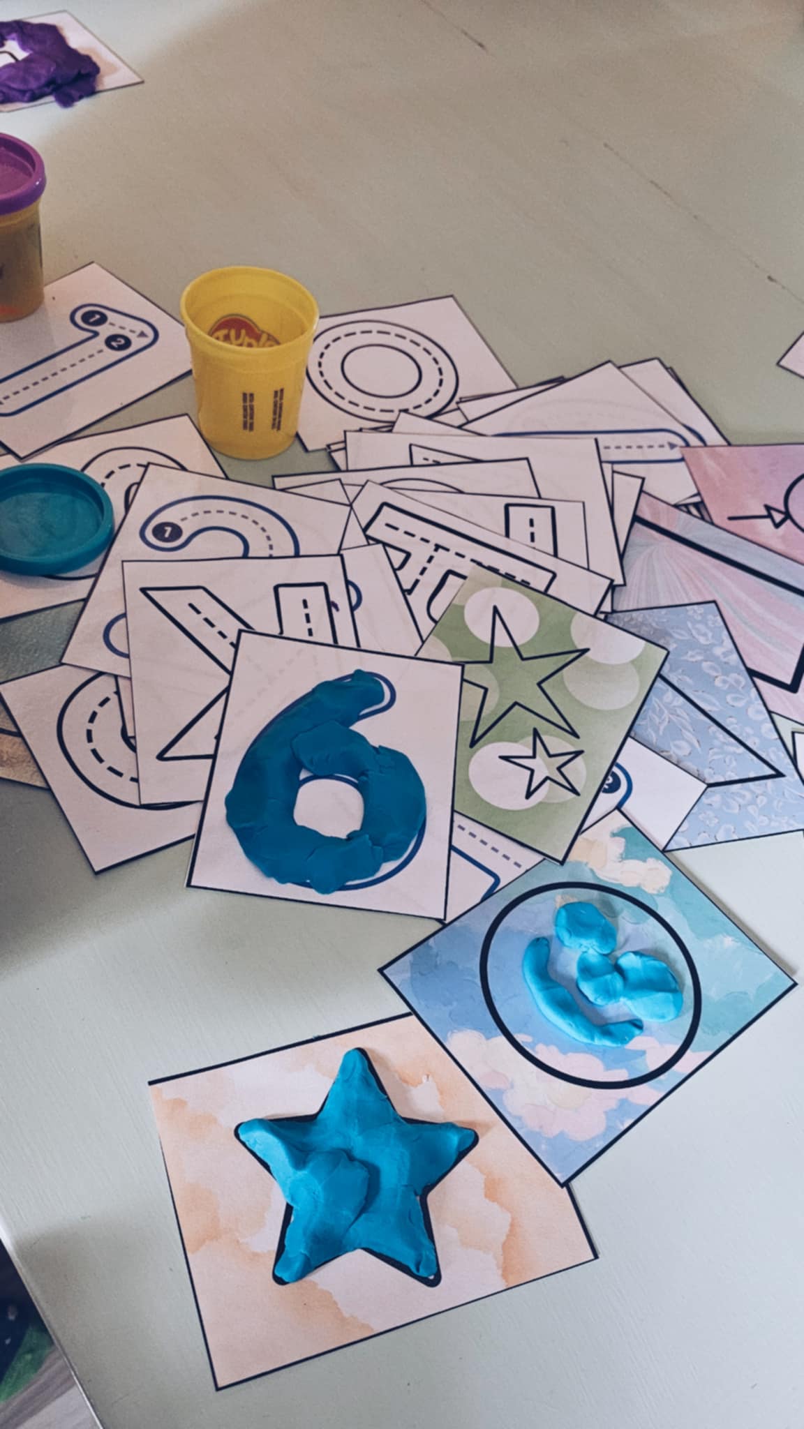 52 modèles d'apprentissage par la pâte à modeler