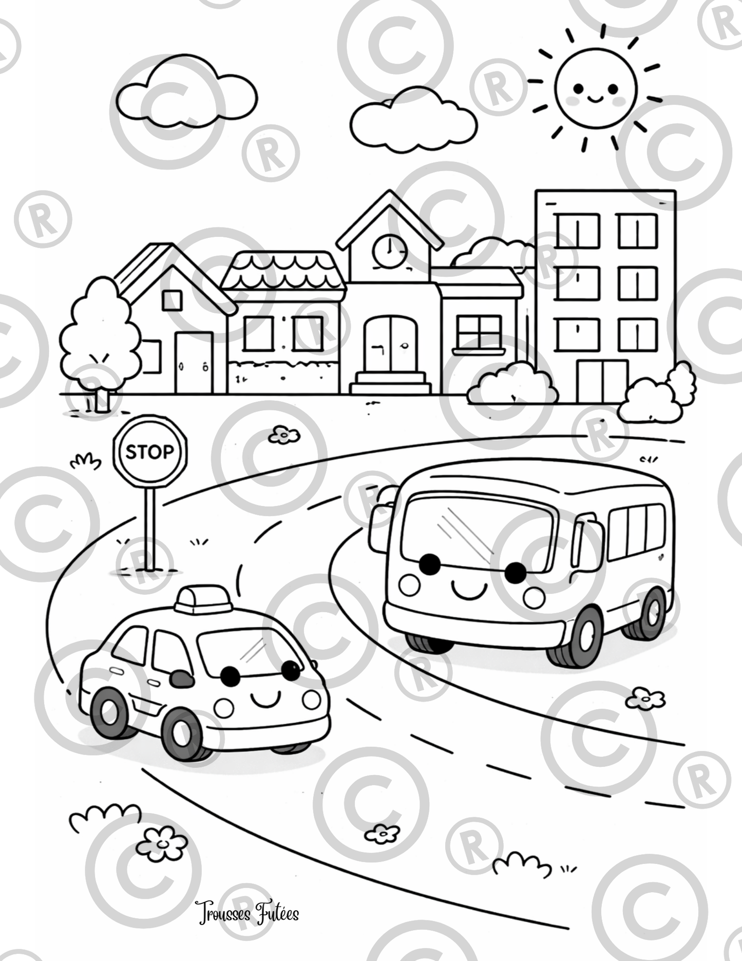 Trousse éducative La Ville PDF - Activités préscolaire/maternelle