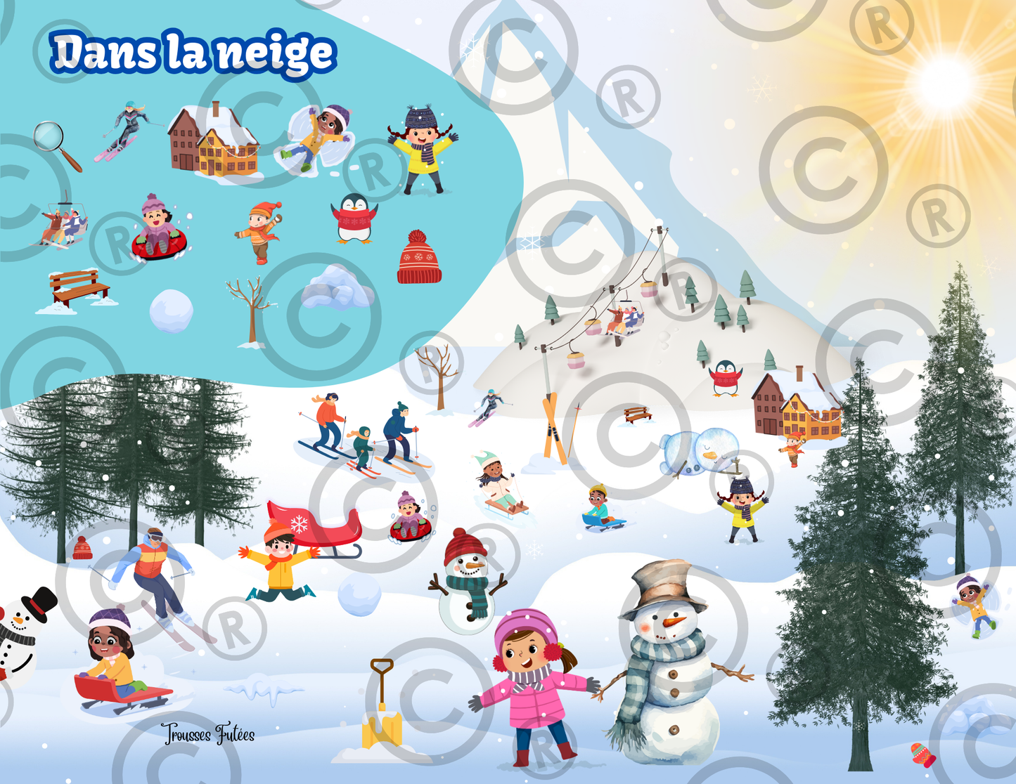 Mini trousse des Cherche et Trouve - 12 pages