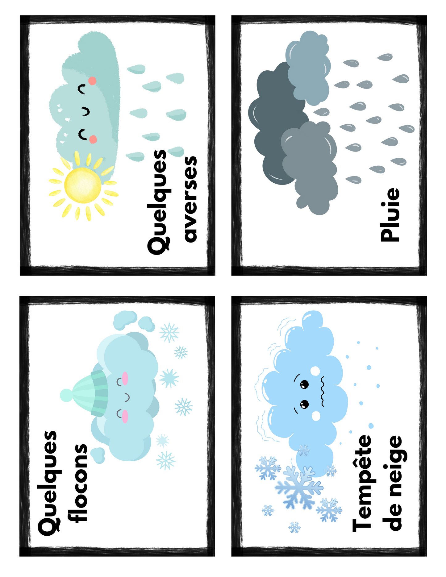 Trousse du calendrier et de la météo