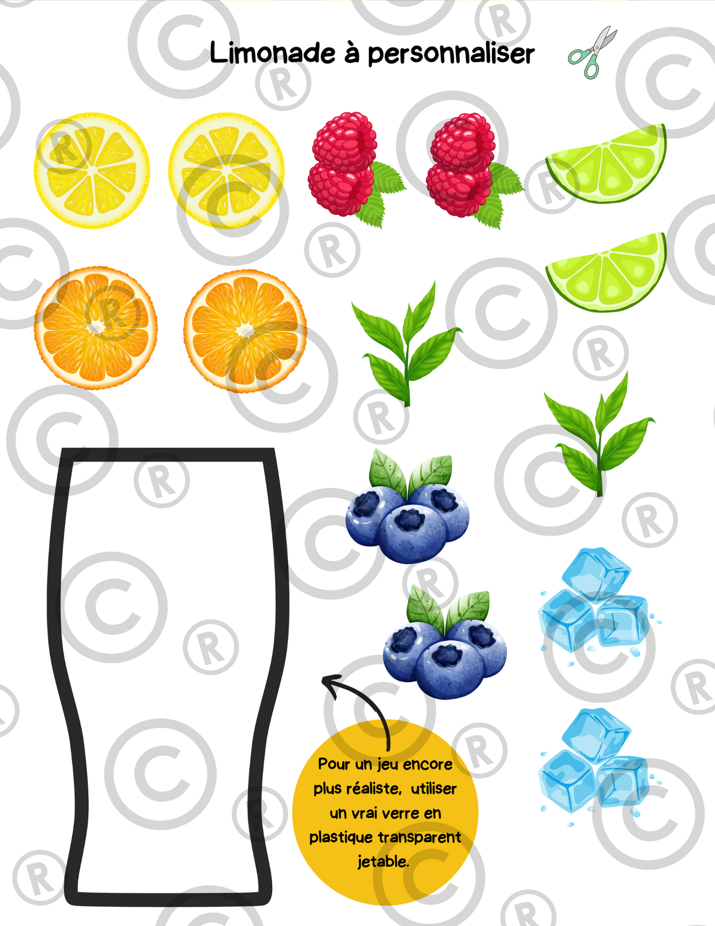 Le jeu symbolique du kiosque à limonade