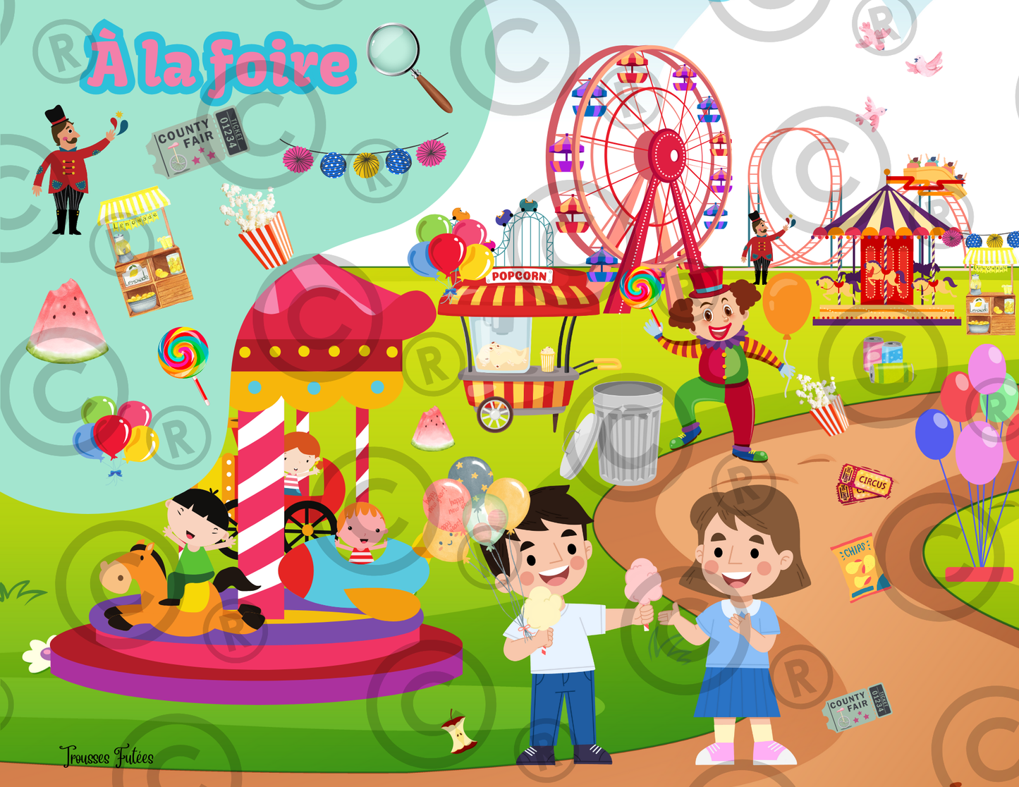 Mini trousse des Cherche et Trouve - 12 pages