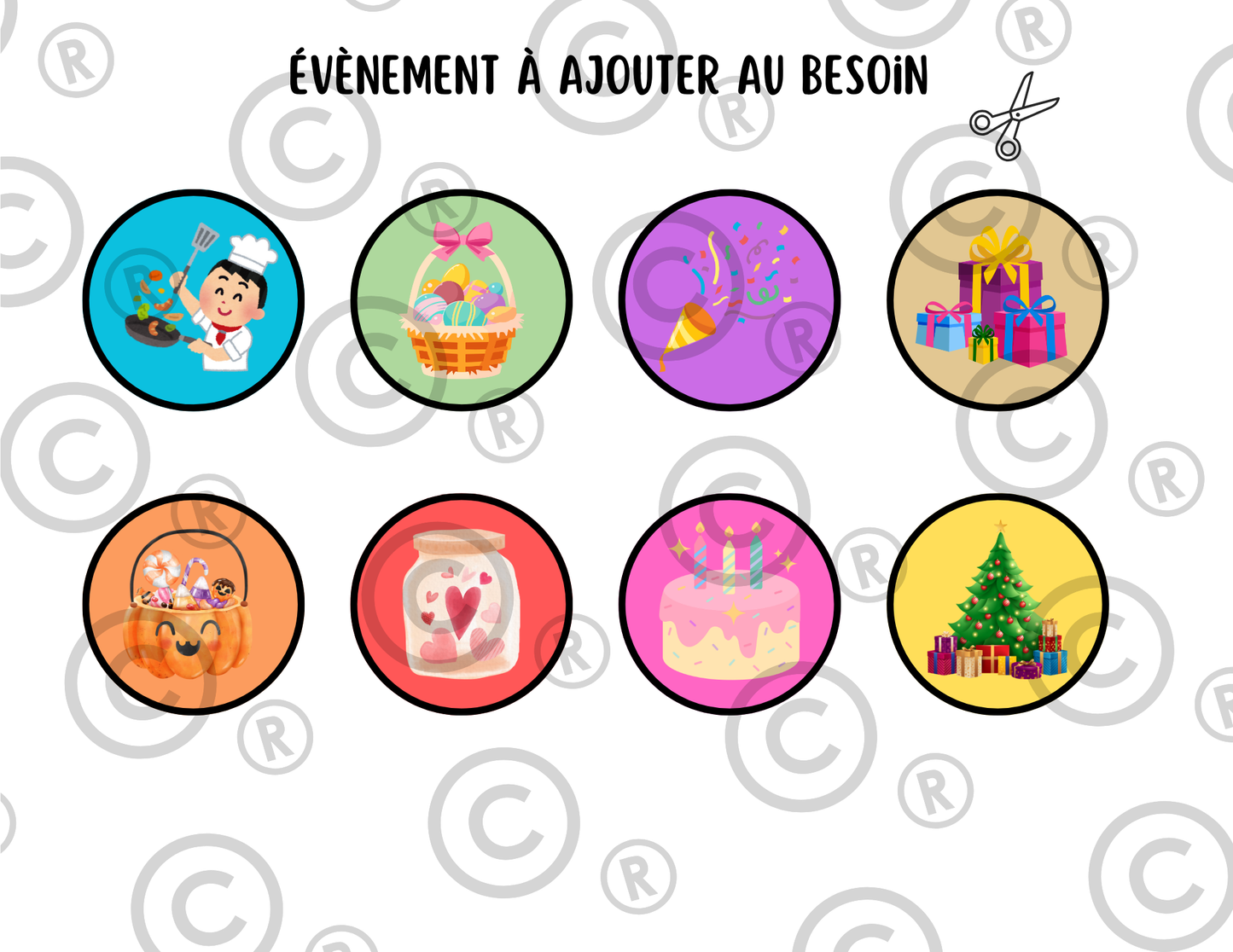 Mini trousse - Ma semaine en images