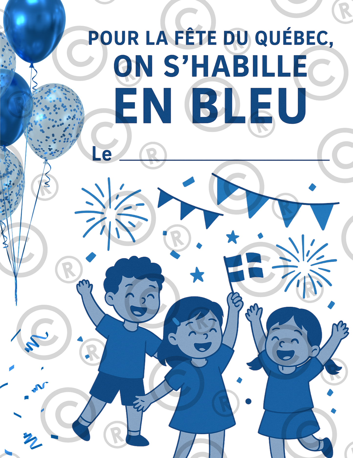 La mini-trousse du Québec et de la St-Jean-Baptiste - 25 pages