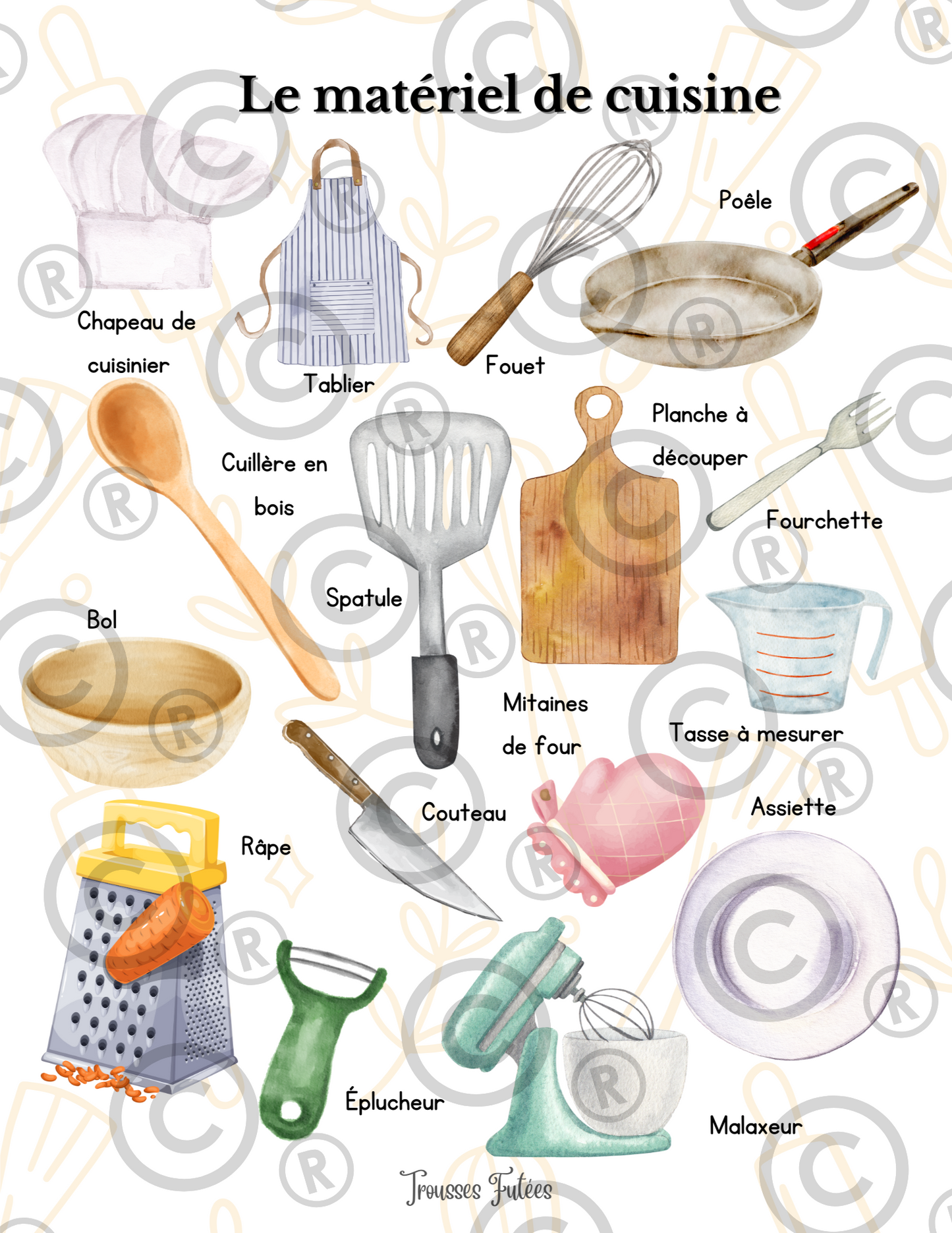 Apprenti cuisinier - 40 pages