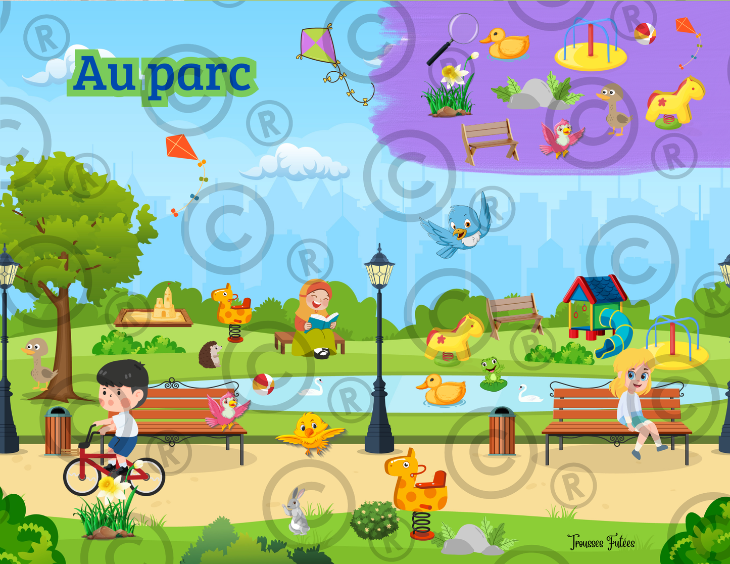 Mini trousse des Cherche et Trouve - 12 pages