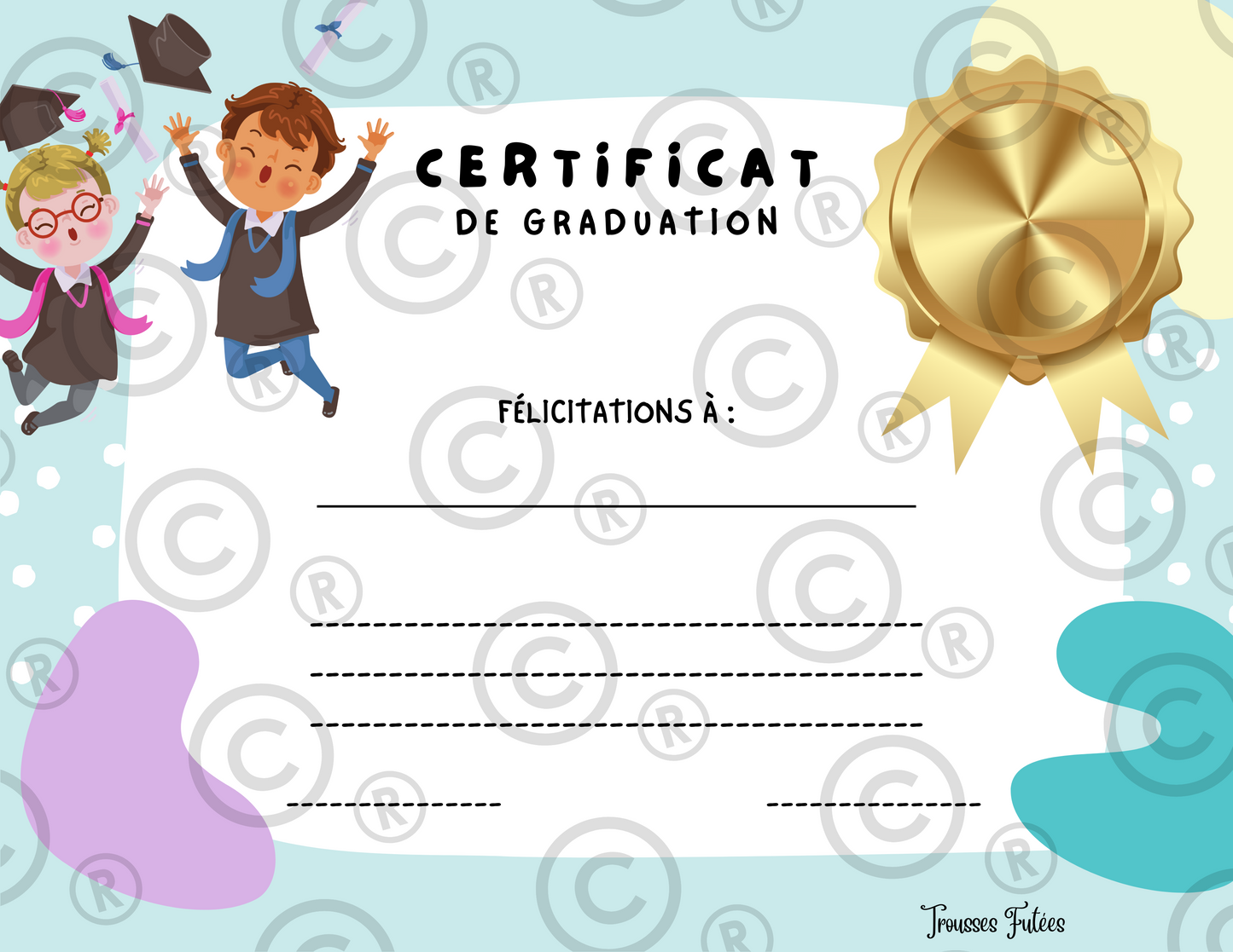 Mini-trousse des finissants - 20 pages