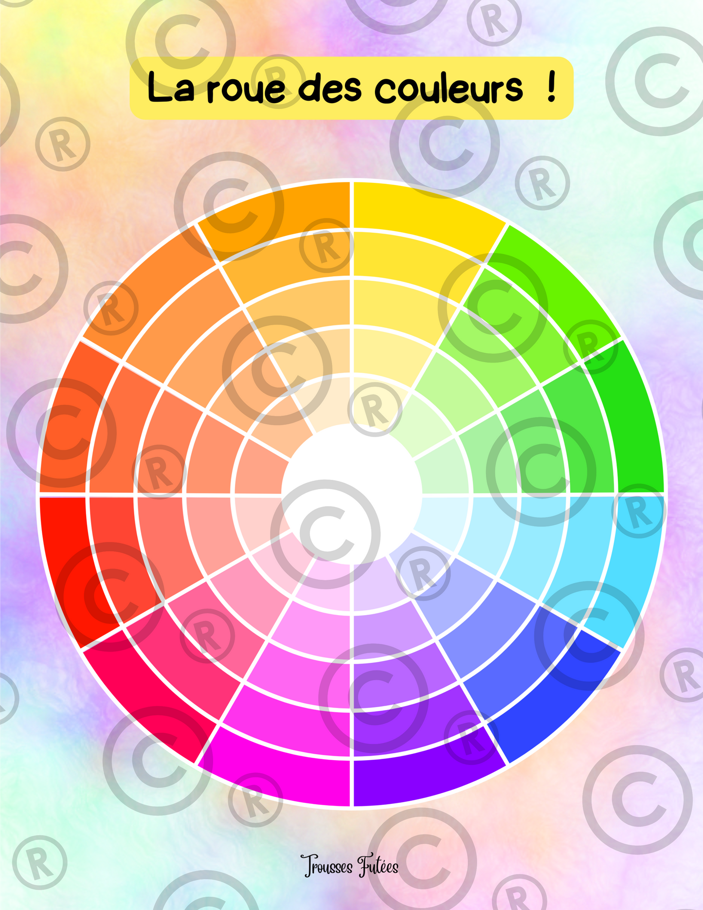 Mini trousse - Les couleurs - 25 pages