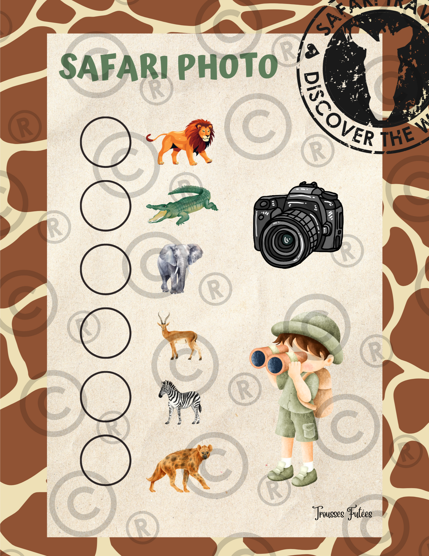 La savane - 55 pages