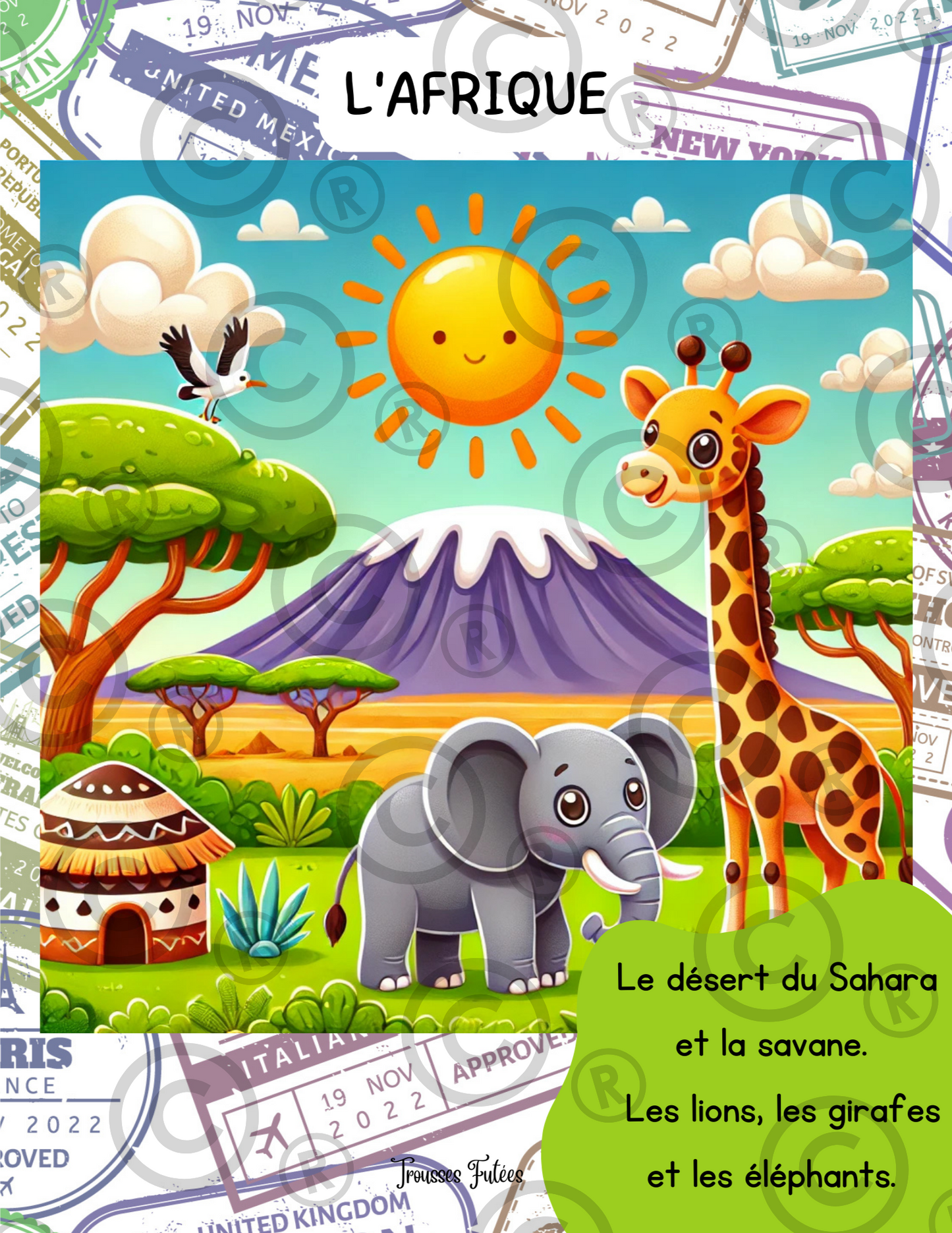 Les voyages - 55 pages