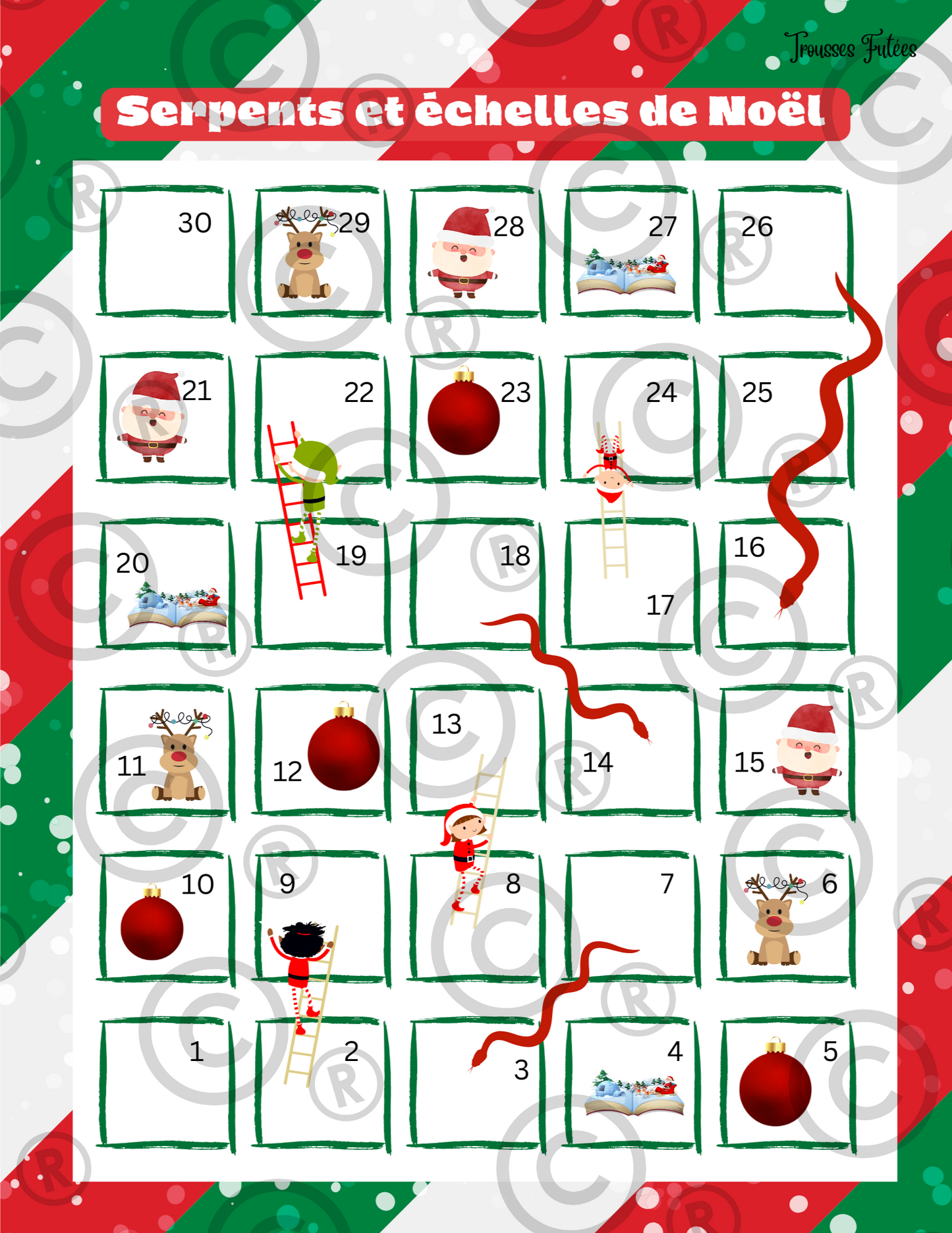 Mini trousse du Congé Des Fêtes - 35 pages