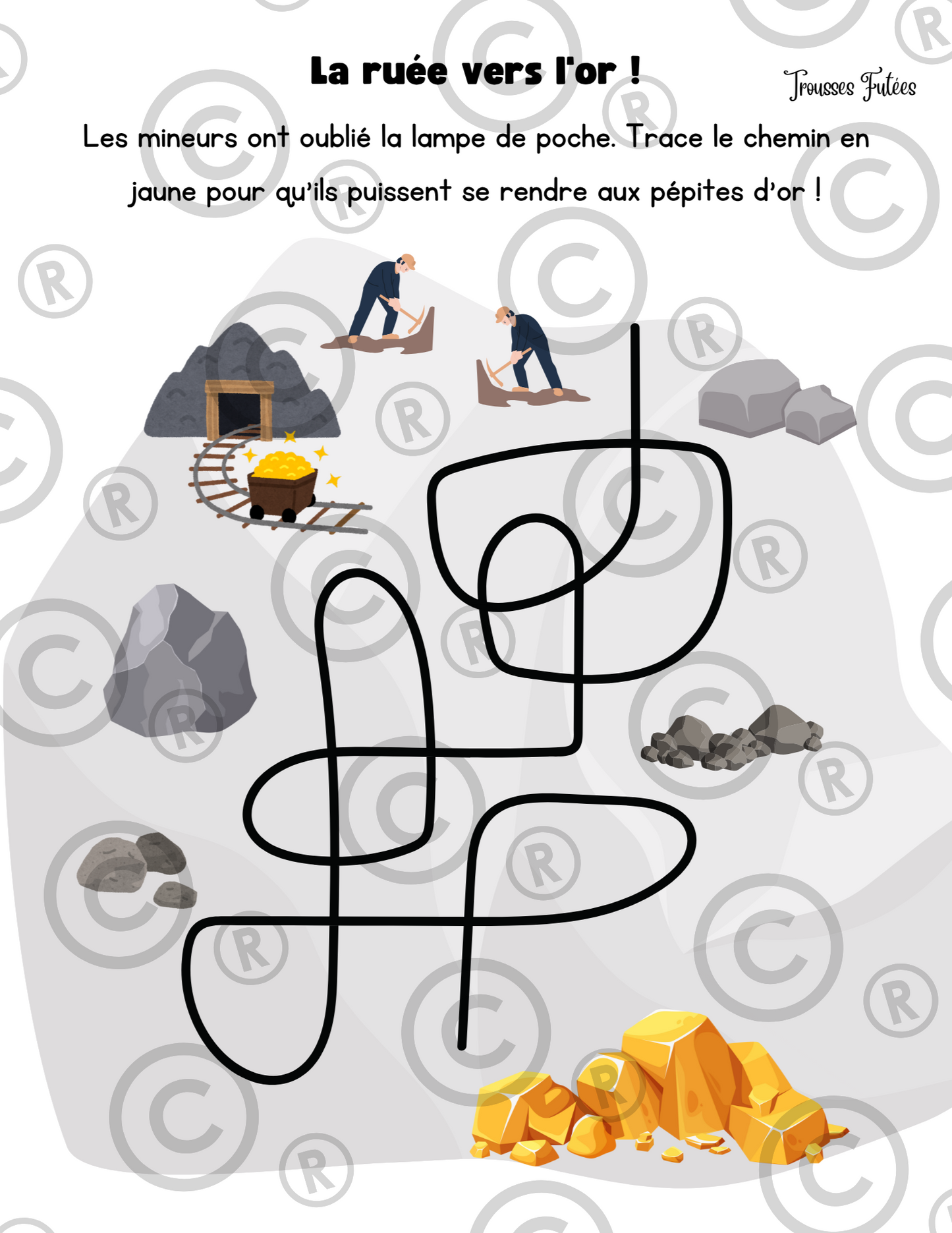 La trousse des roches et minéraux - 40 pages