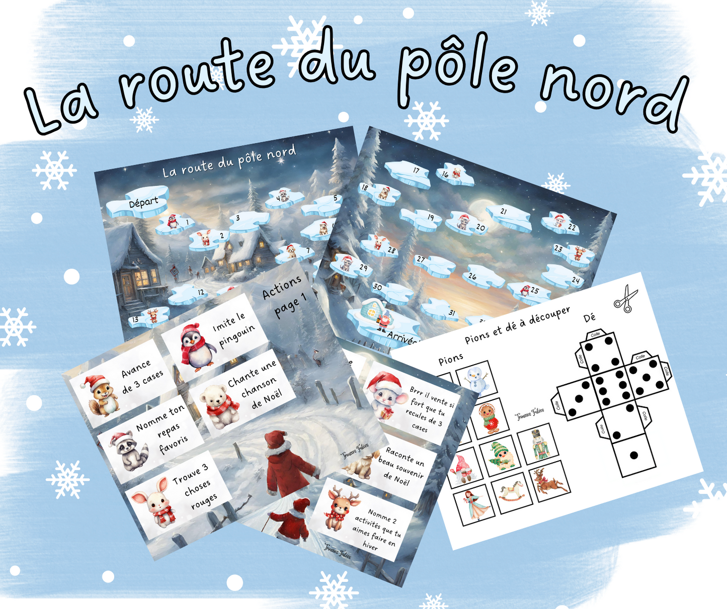 GRATUIT - Jeu La Route Du Pôle Nord