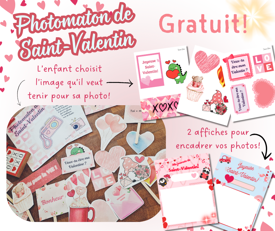 GRATUIT - Photomaton de la Saint-Valentin