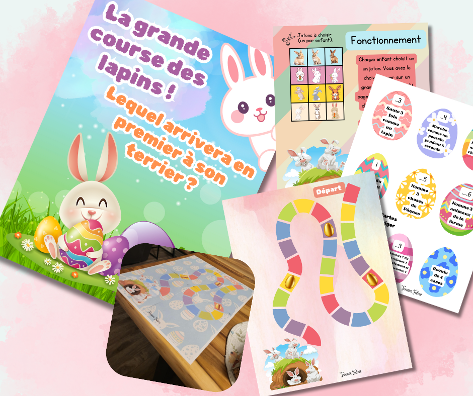 La grande course des lapins! - GRATUIT