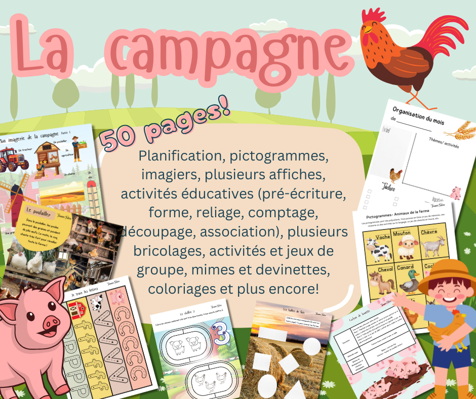 Trio Trousses Éducatives Pâques PDF – Activités Préscolaire & Maternelle – Promotion 50 %