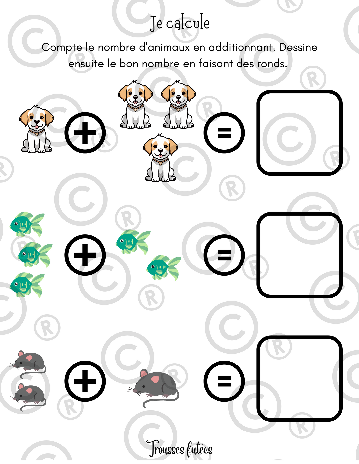 Les animaux de compagnie - 40 pages