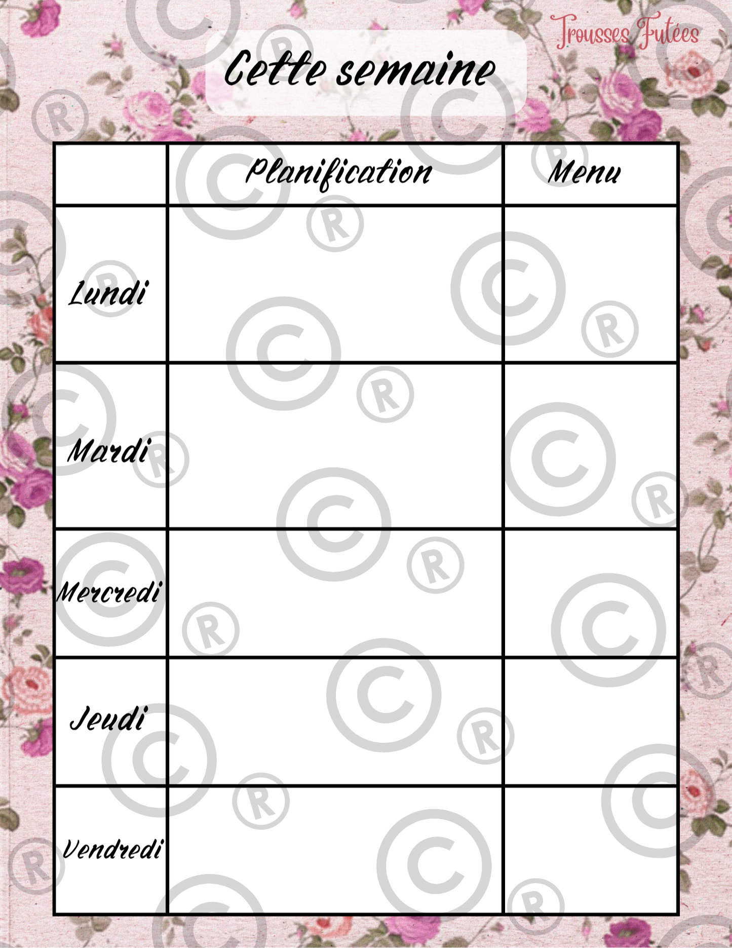 Trousse éducative Les fleurs - PDF - Activités préscolaire-maternelle