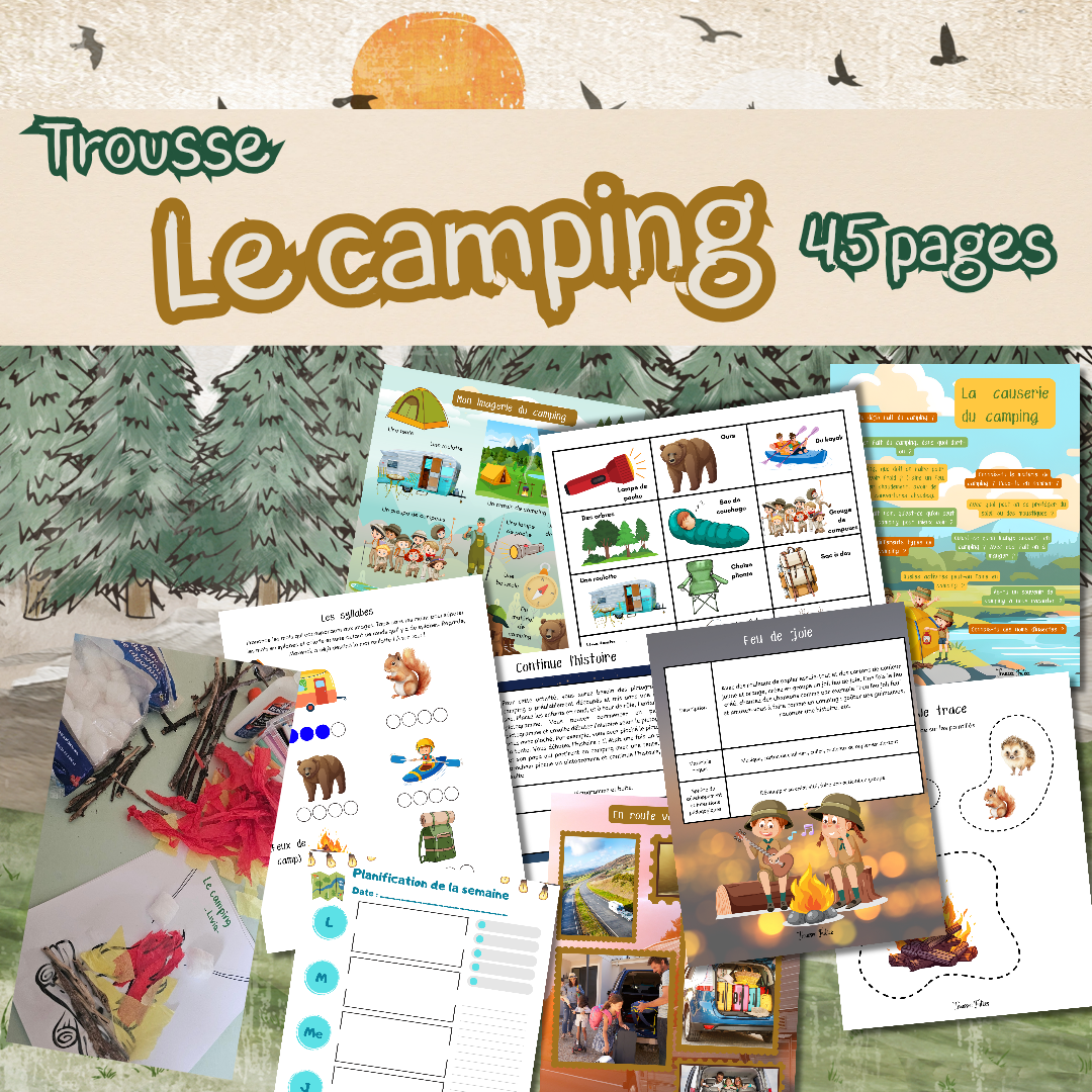 L'ensemble de trousse du mois de JUILLET