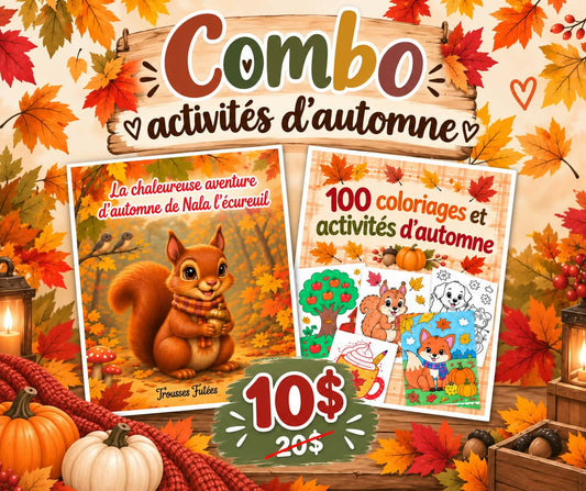 Combo Activités d'Automne - Activités imprimables pour la petite enfance
