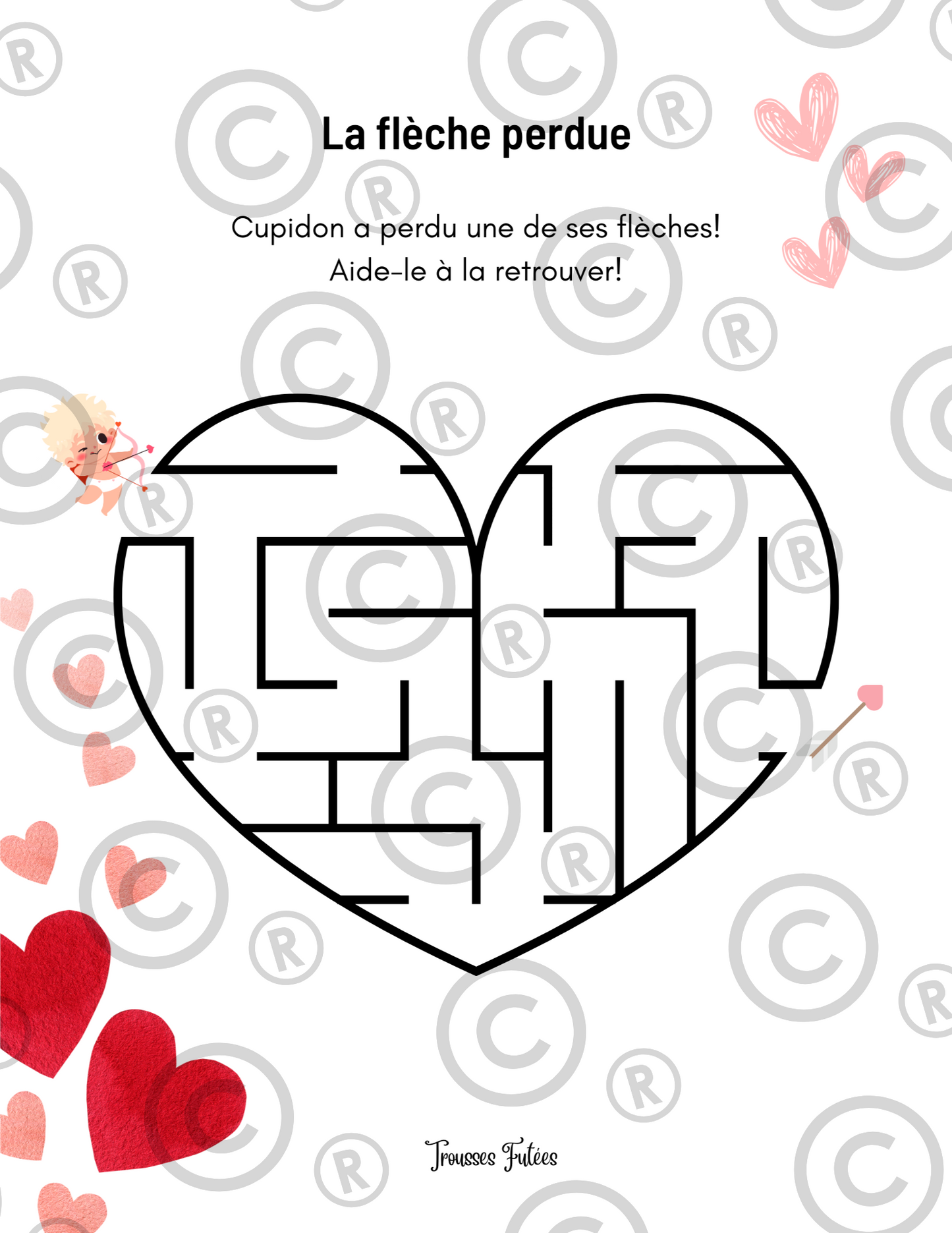 La Saint-Valentin - 60 pages