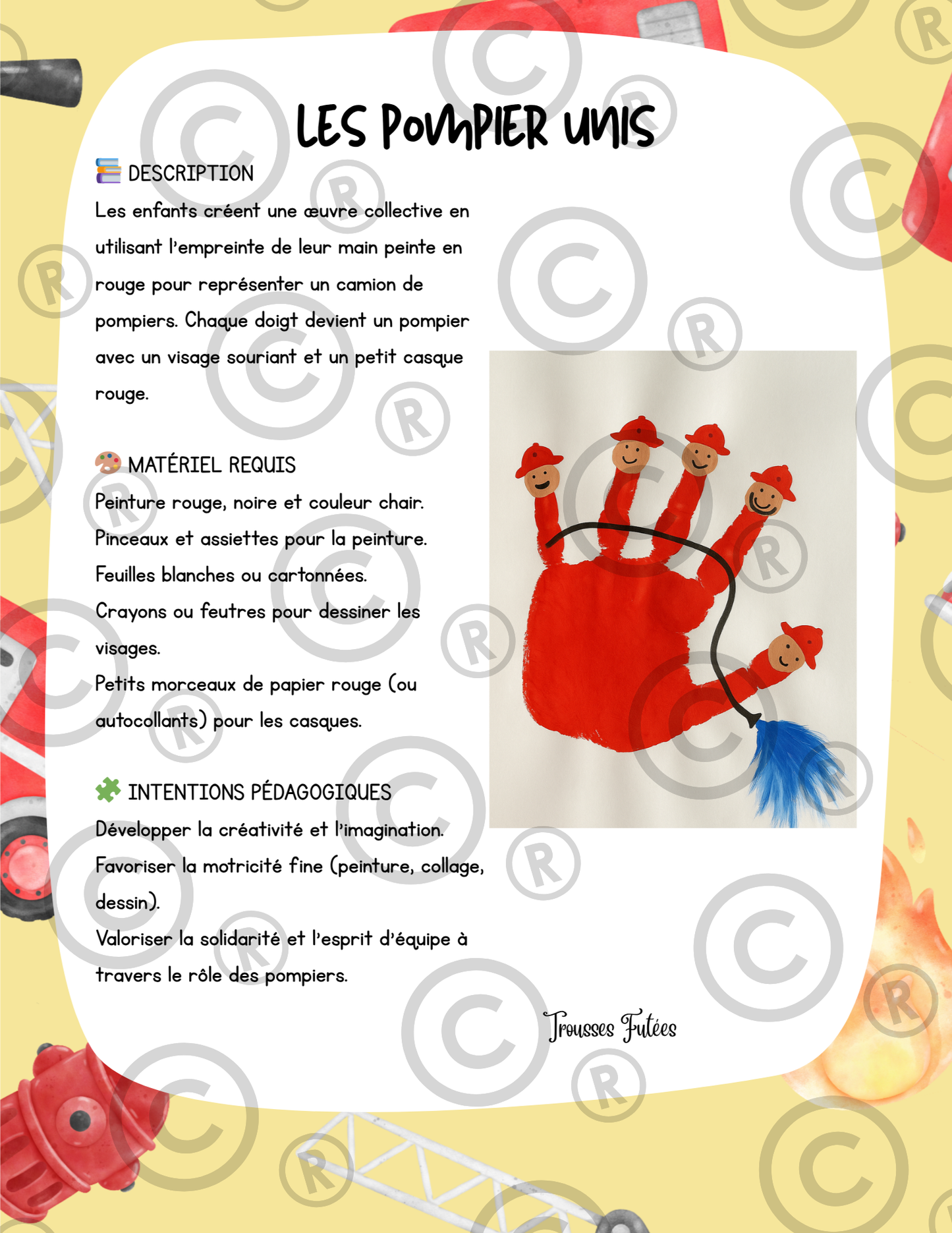 Trio Sécurité - Promotion - Trousses éducatives pour la petite enfance