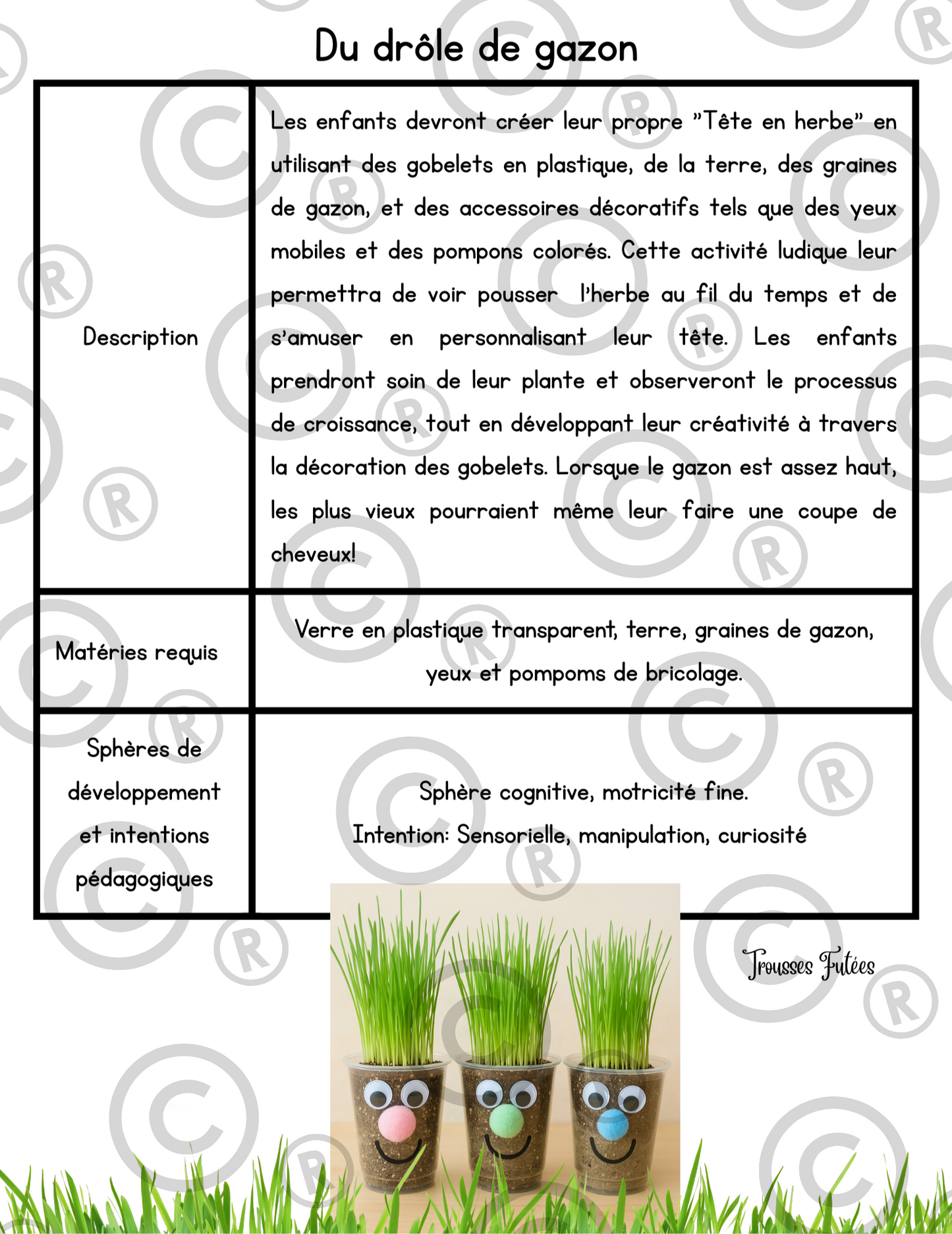 Le jardinage - 52 pages