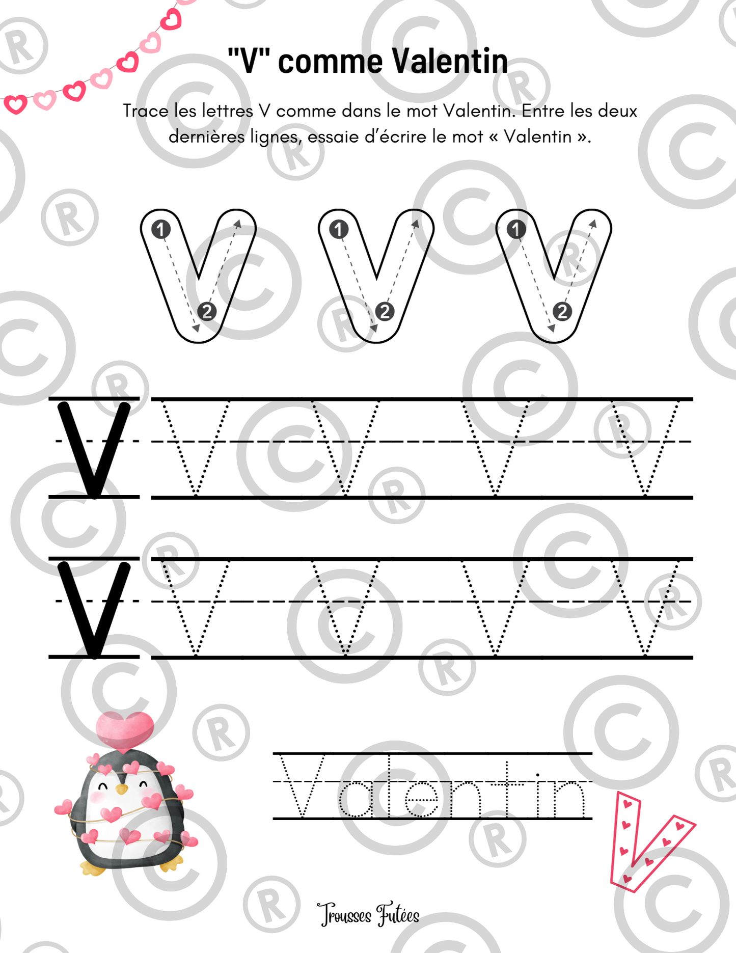 La Saint-Valentin - 60 pages