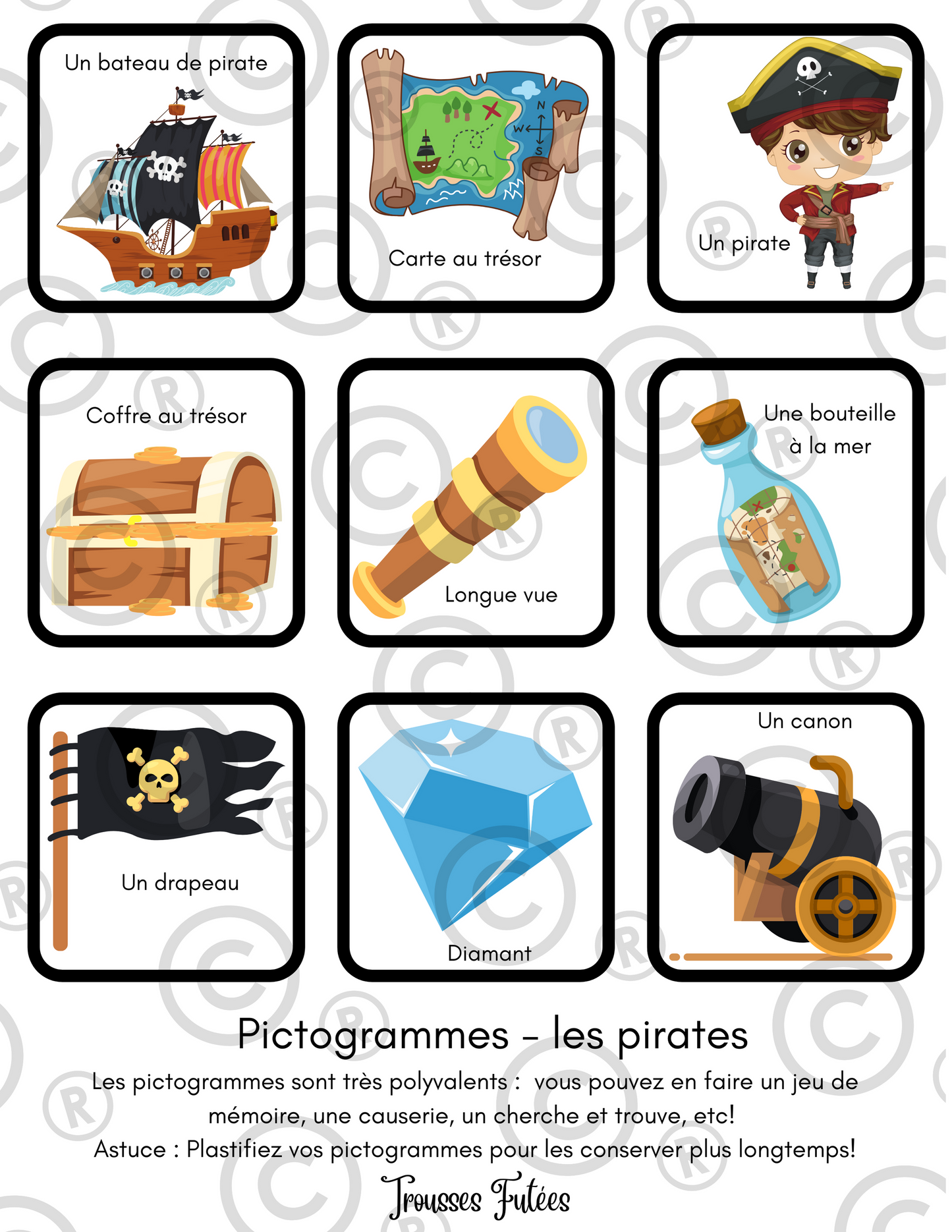 Les pirates - 30 pages