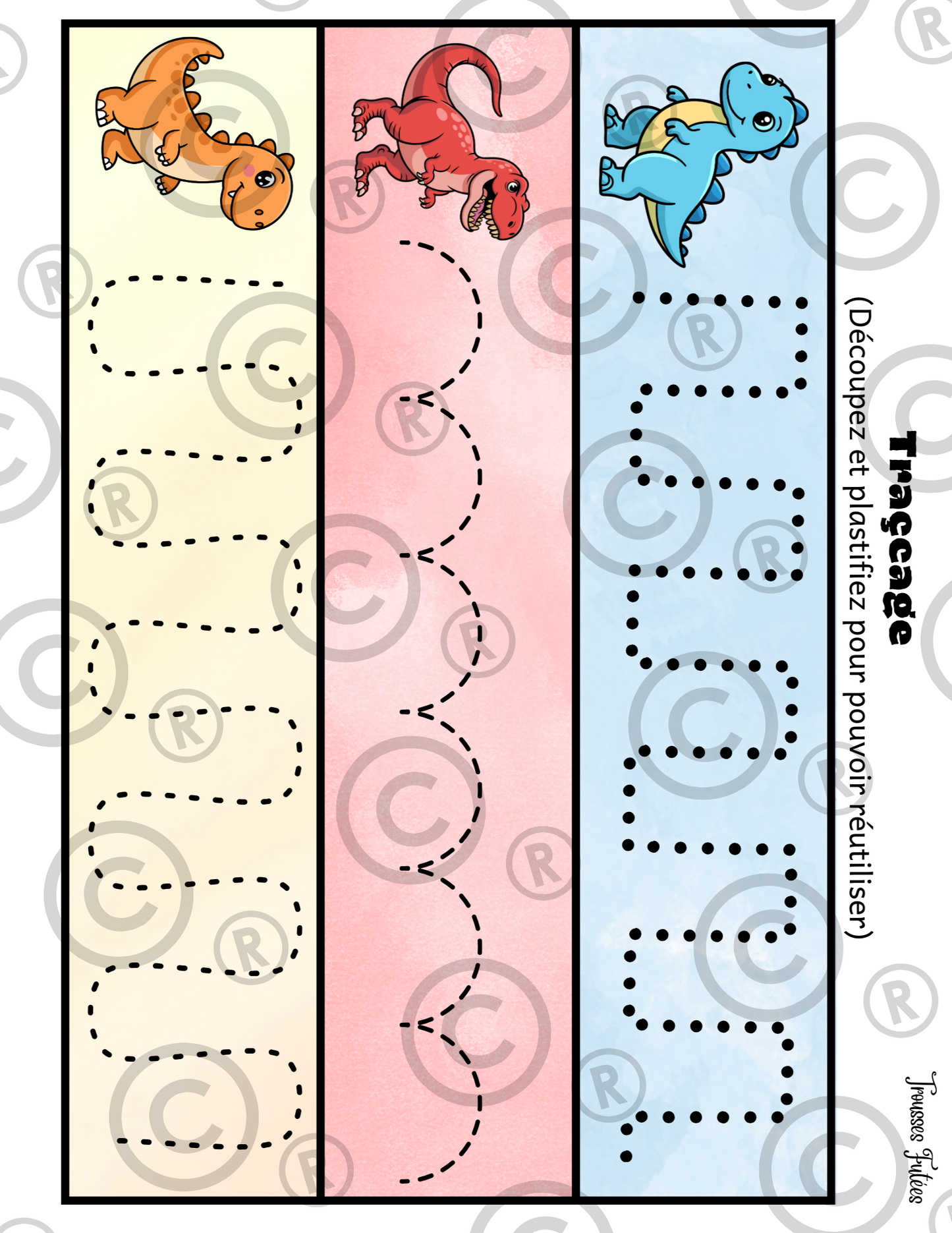 Trousse Éducative Les Dinosaures PDF - Activités imprimables pour les 1-6 ans