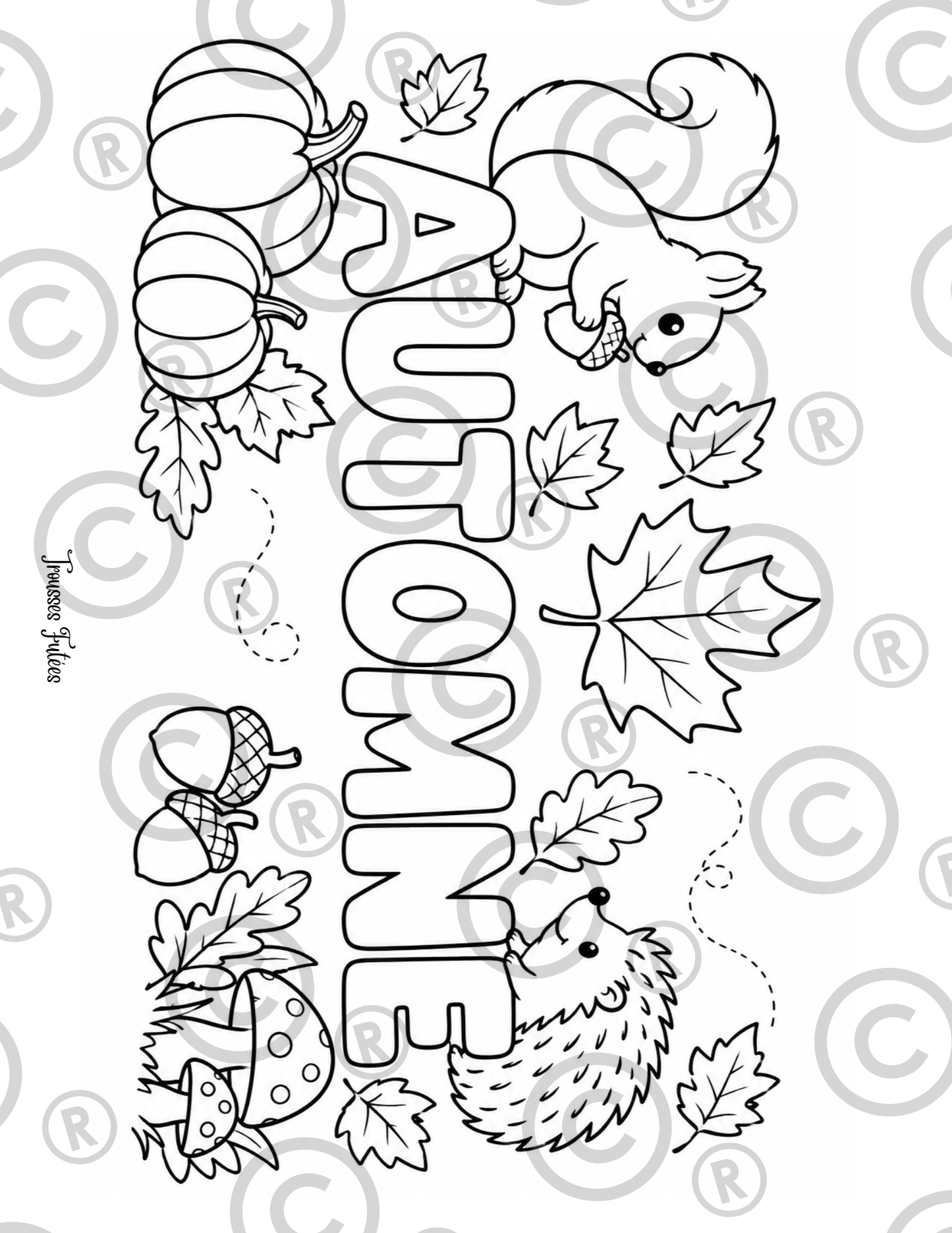 100 coloriages et activités Automne - Activités imprimables petite enfance