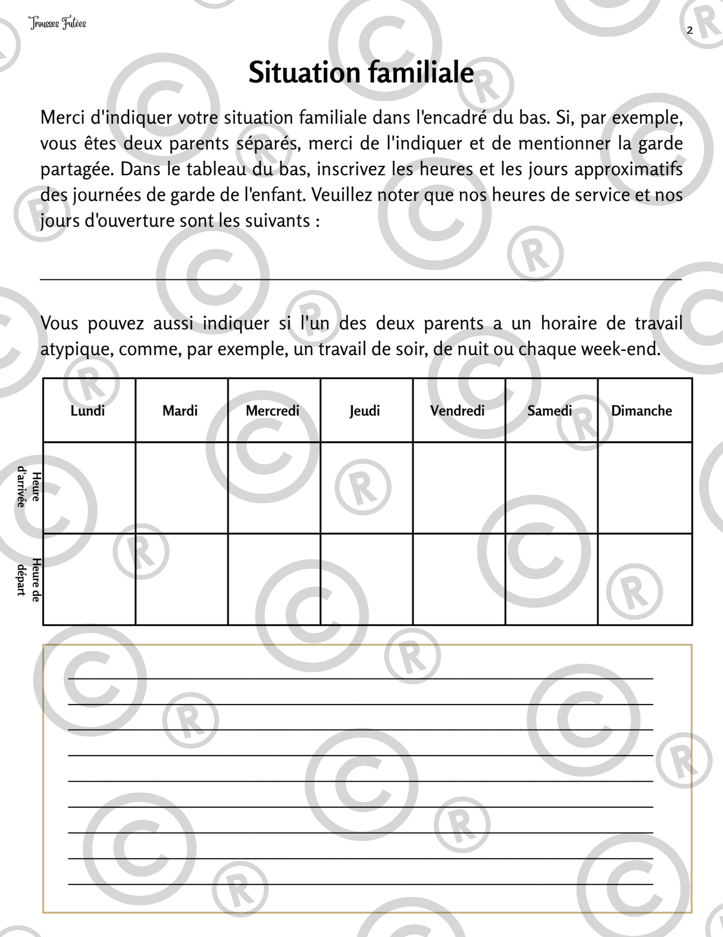 La trousse de la rentrée (pour l'éducatrice) - 76 pages
