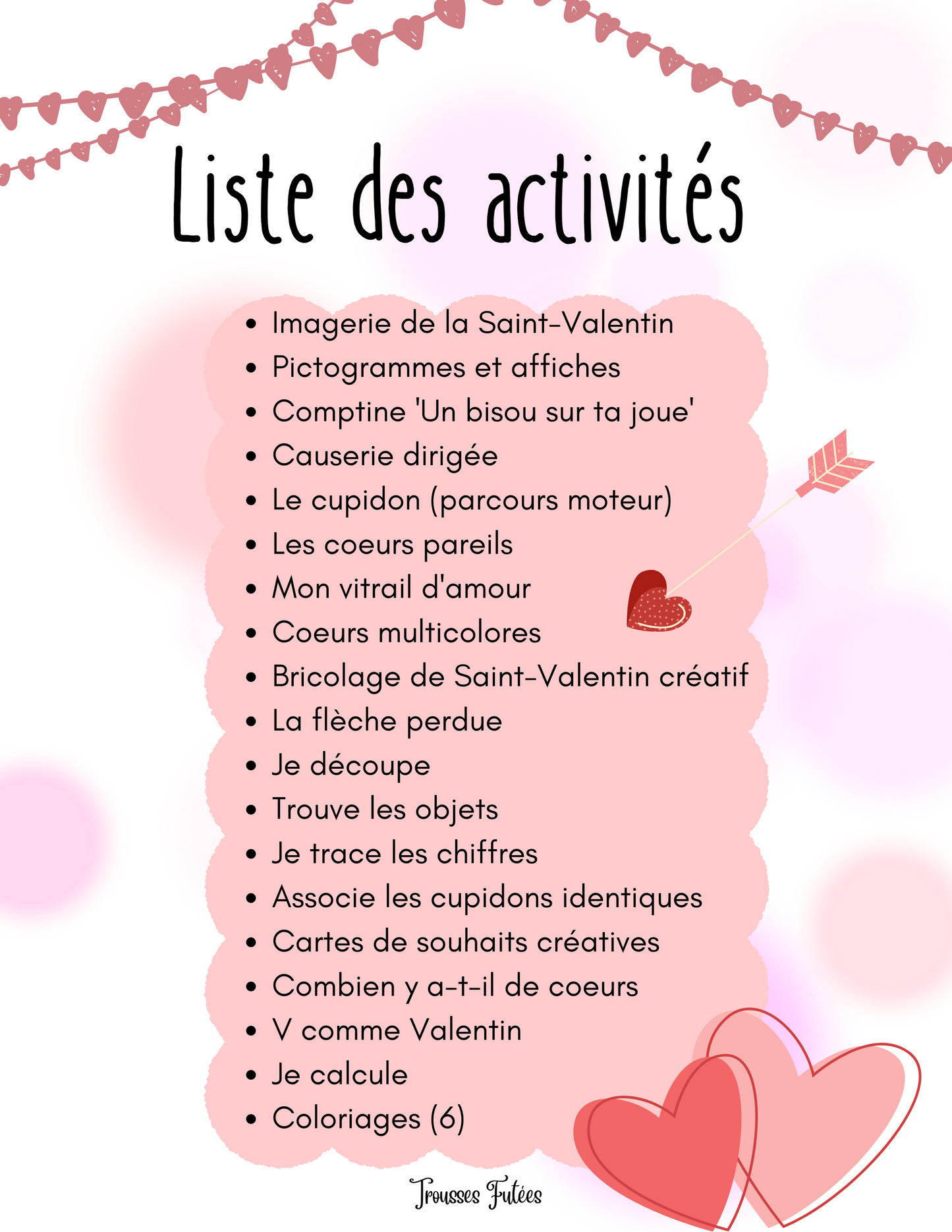 La St-Valentin - 49 pages