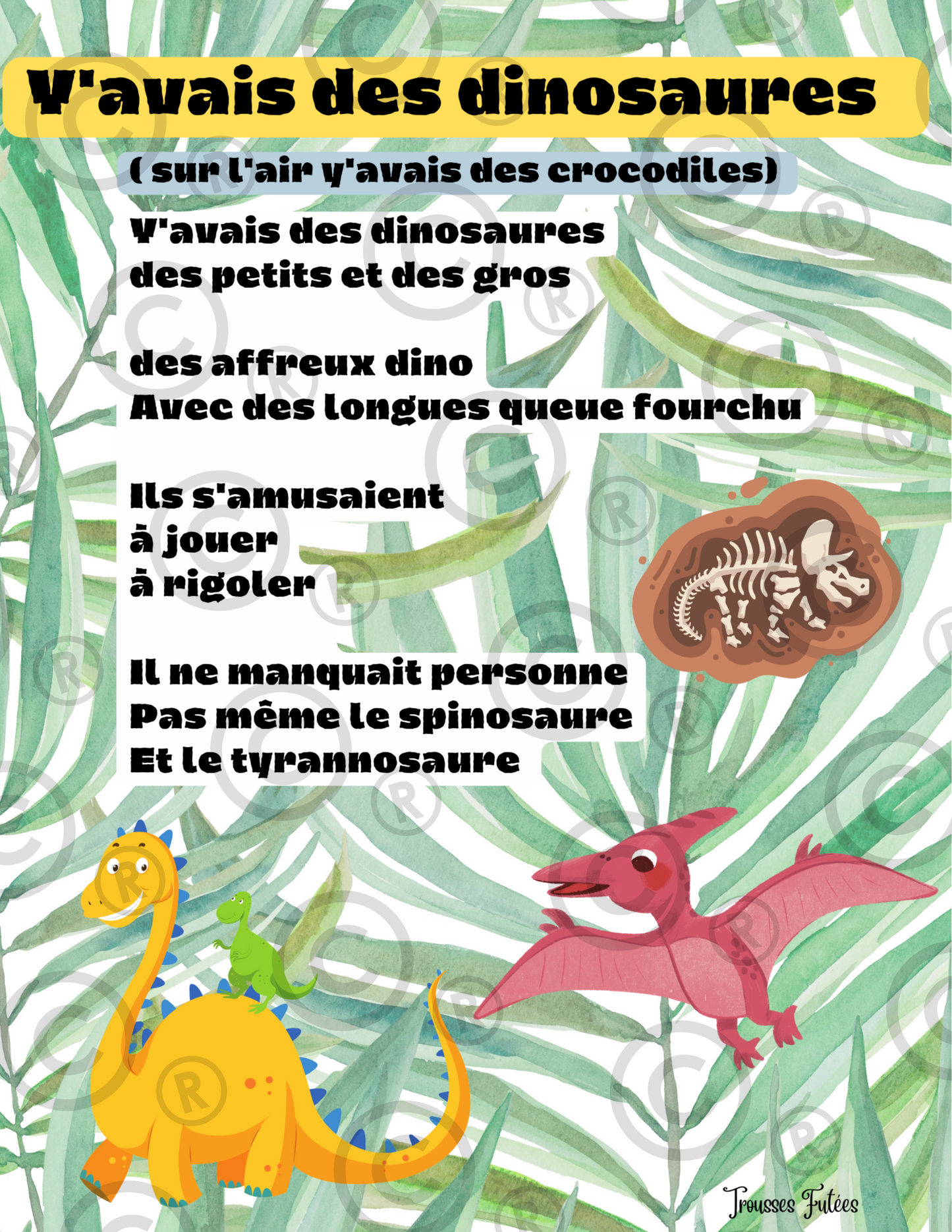 Les dinosaures - 50 pages