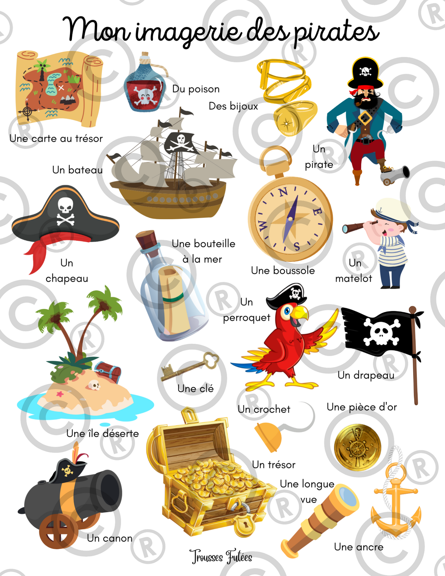 Les pirates - 45 pages