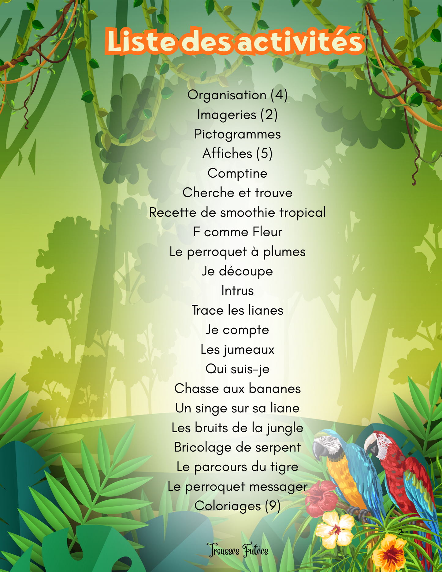 La jungle - 45 pages