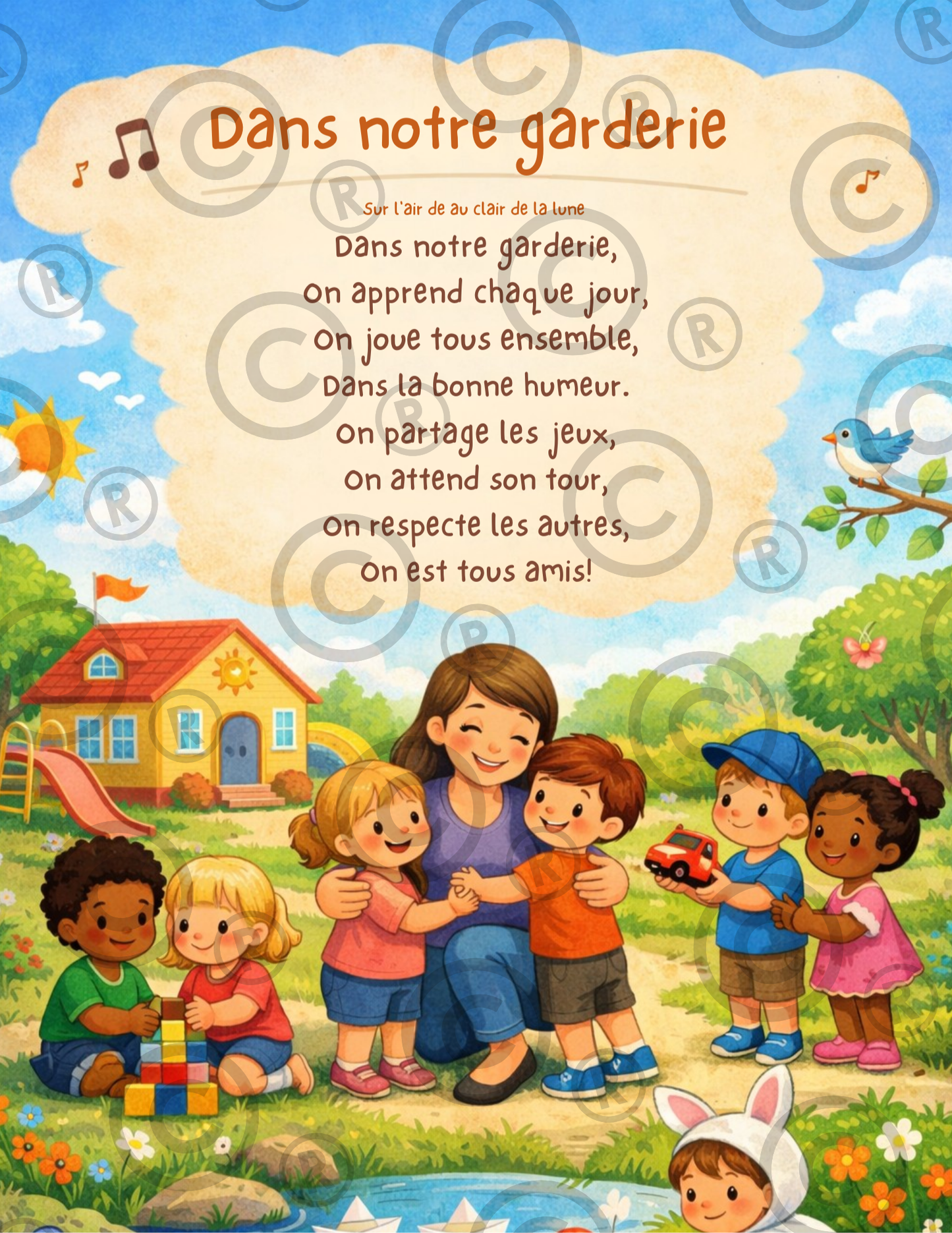Trousse Éducative PDF L'amitié et le Partage - Activités imprimables 1-6 ans