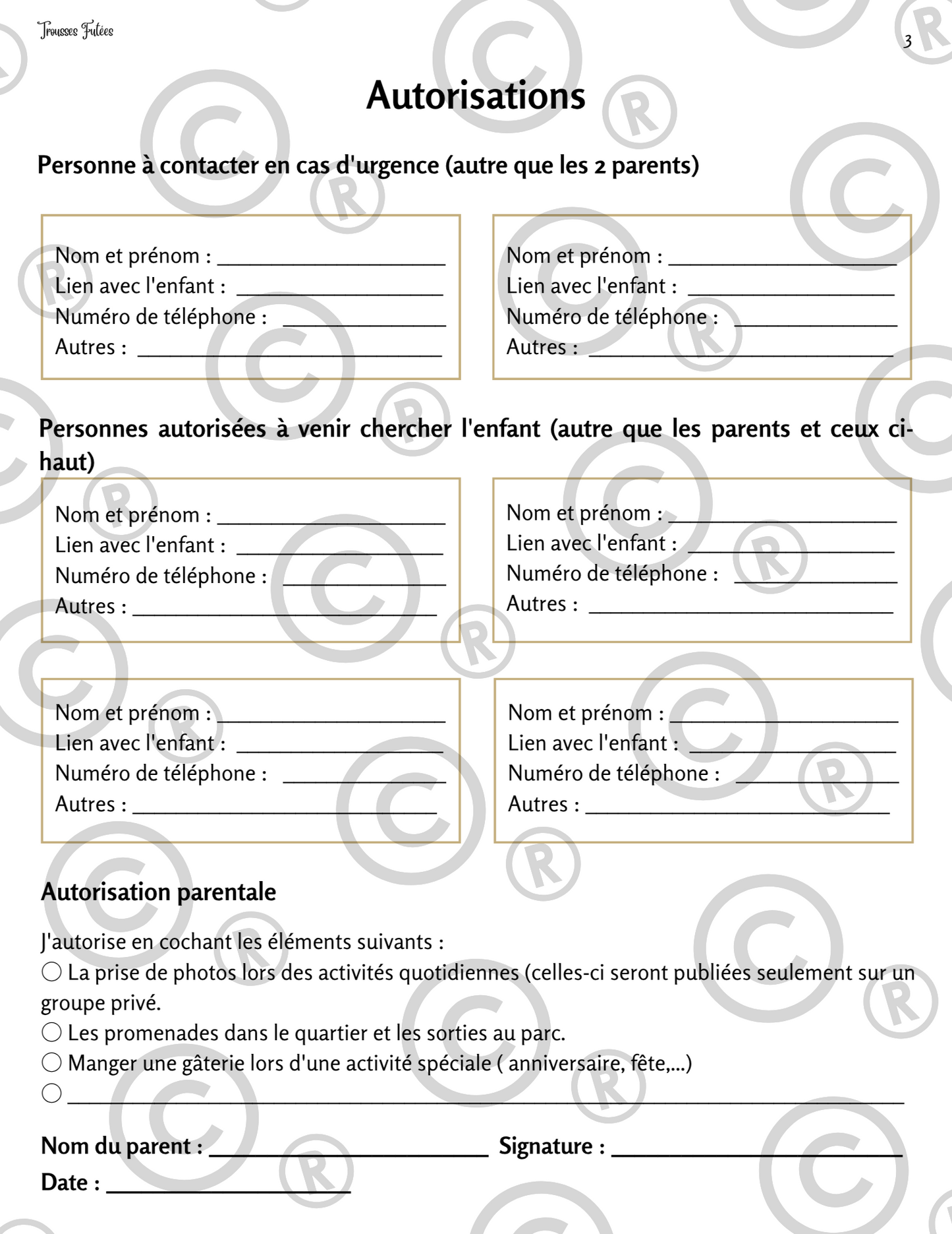La trousse de la rentrée (pour l'éducatrice) - 76 pages