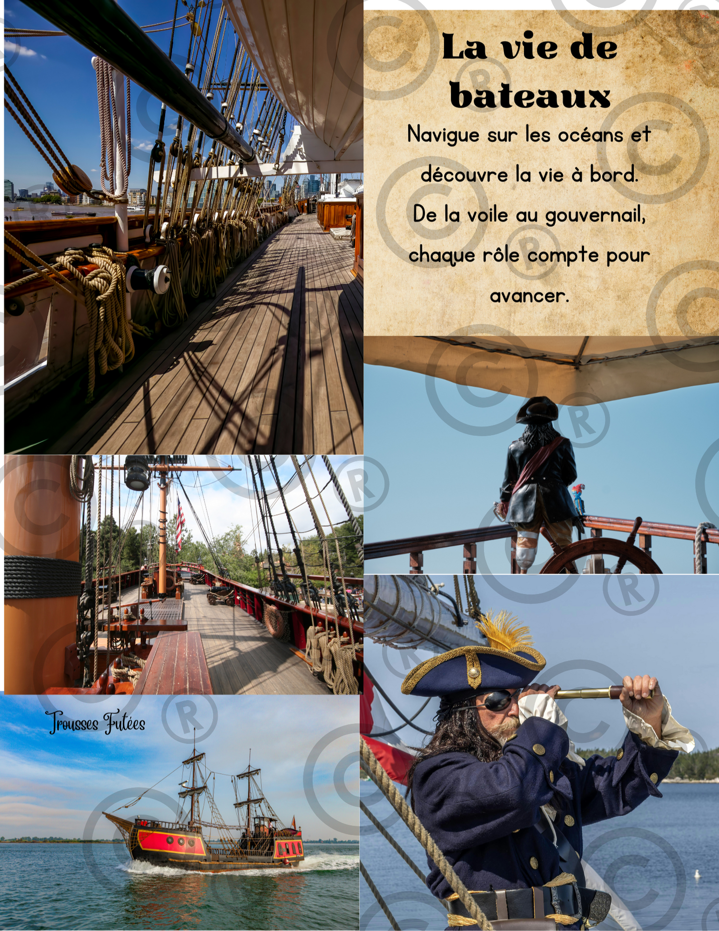 Les pirates - 45 pages