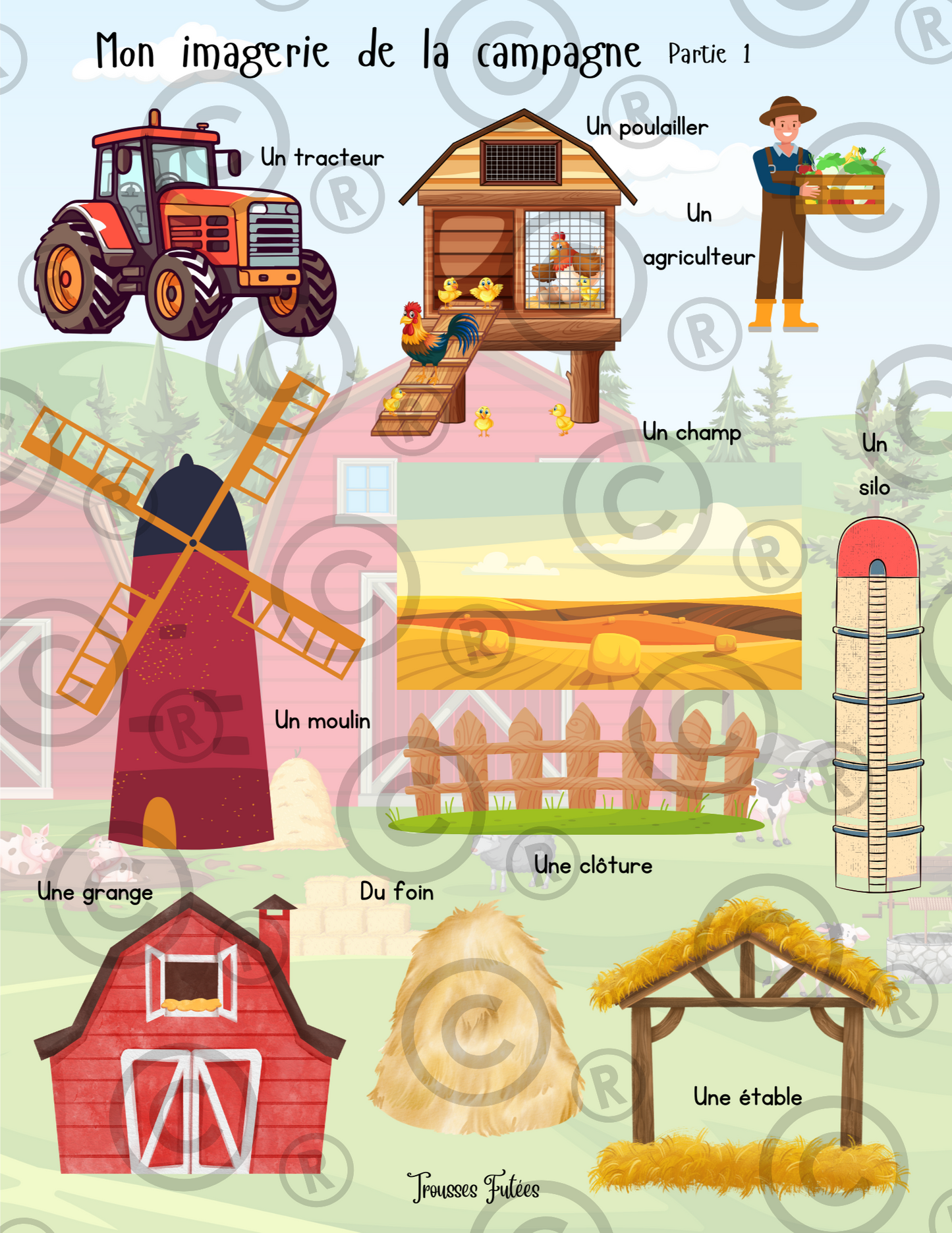 La campagne - 50 pages