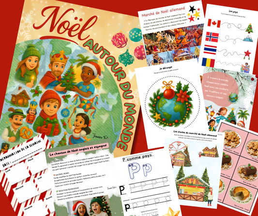 Noël autour du monde - 45 pages