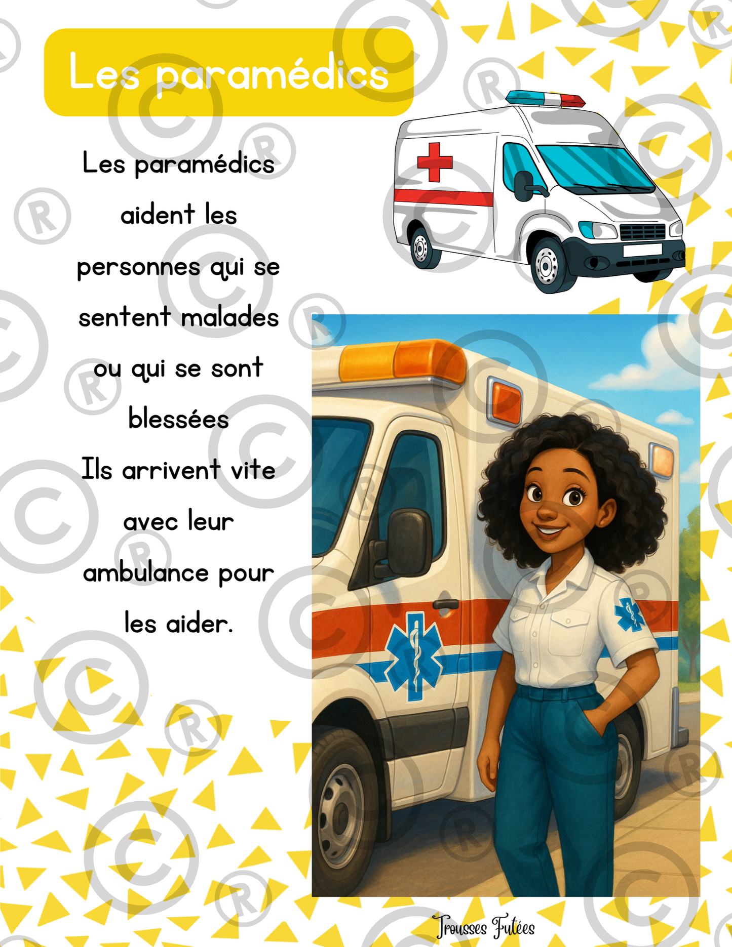 Trio Sécurité - Promotion - Trousses éducatives pour la petite enfance