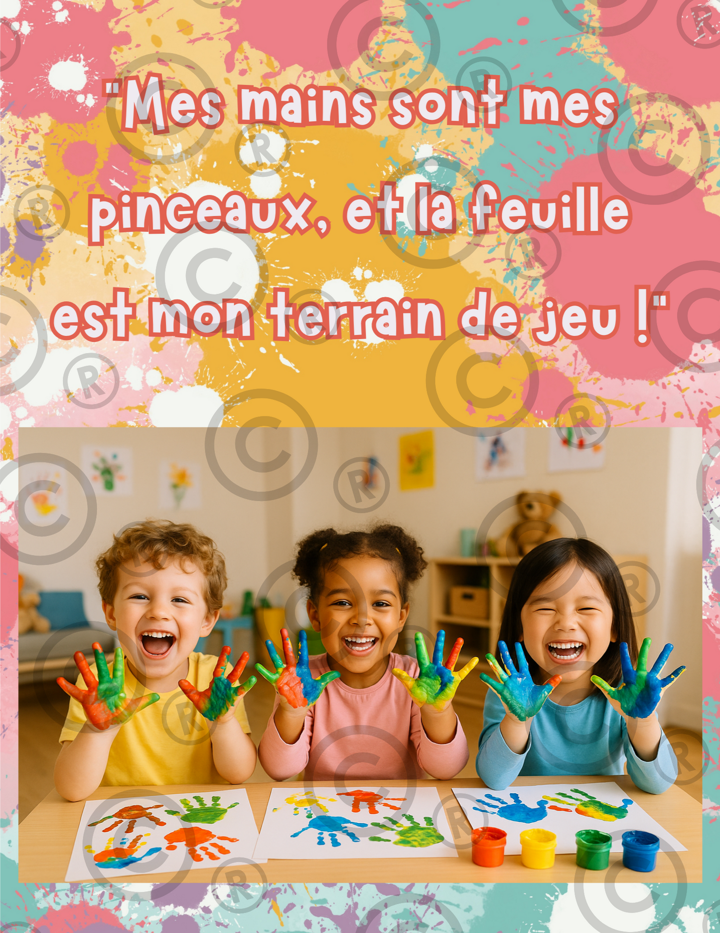 Mini trousse Je découvre la peinture - 21 pages