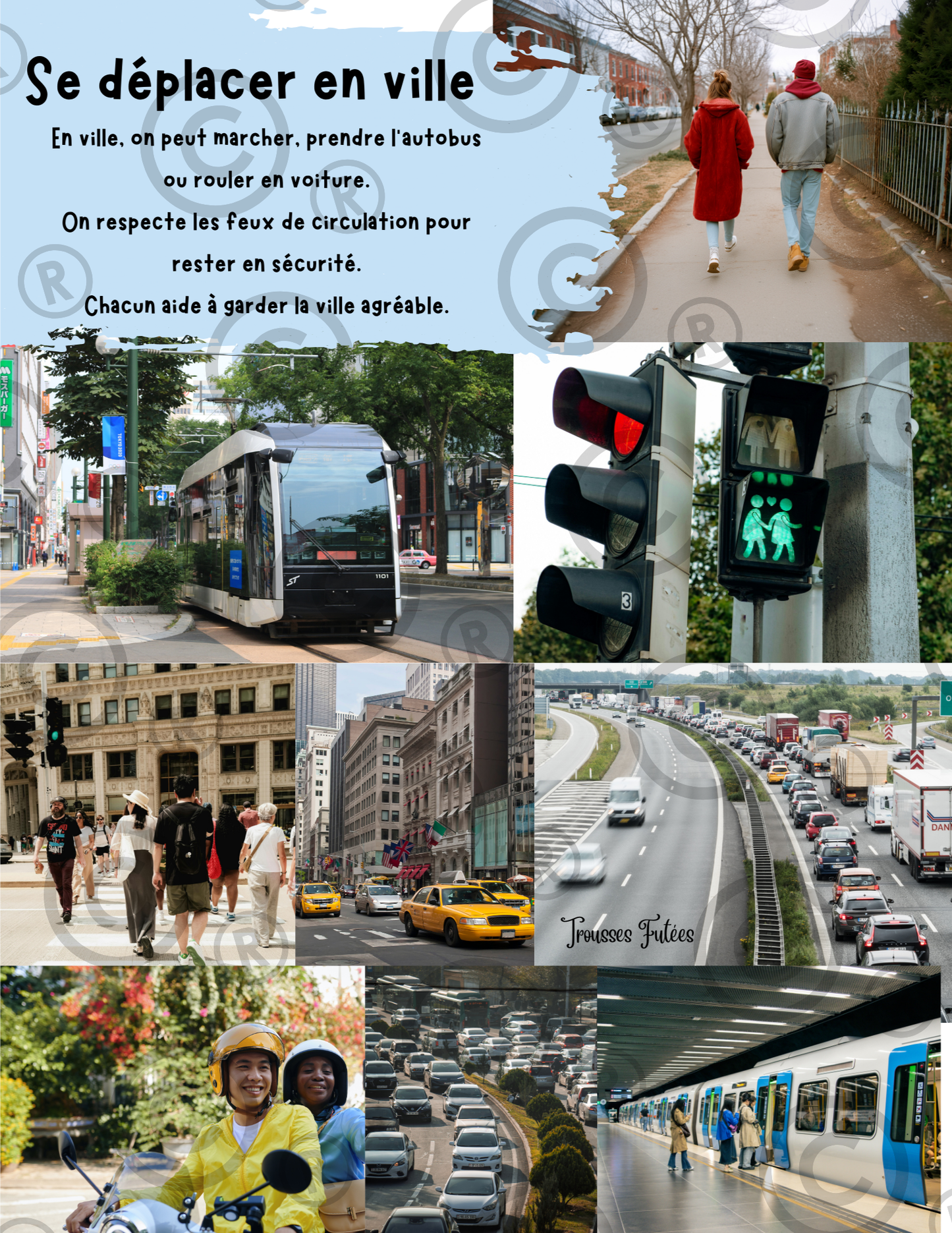 Trousse éducative La Ville PDF - Activités préscolaire/maternelle