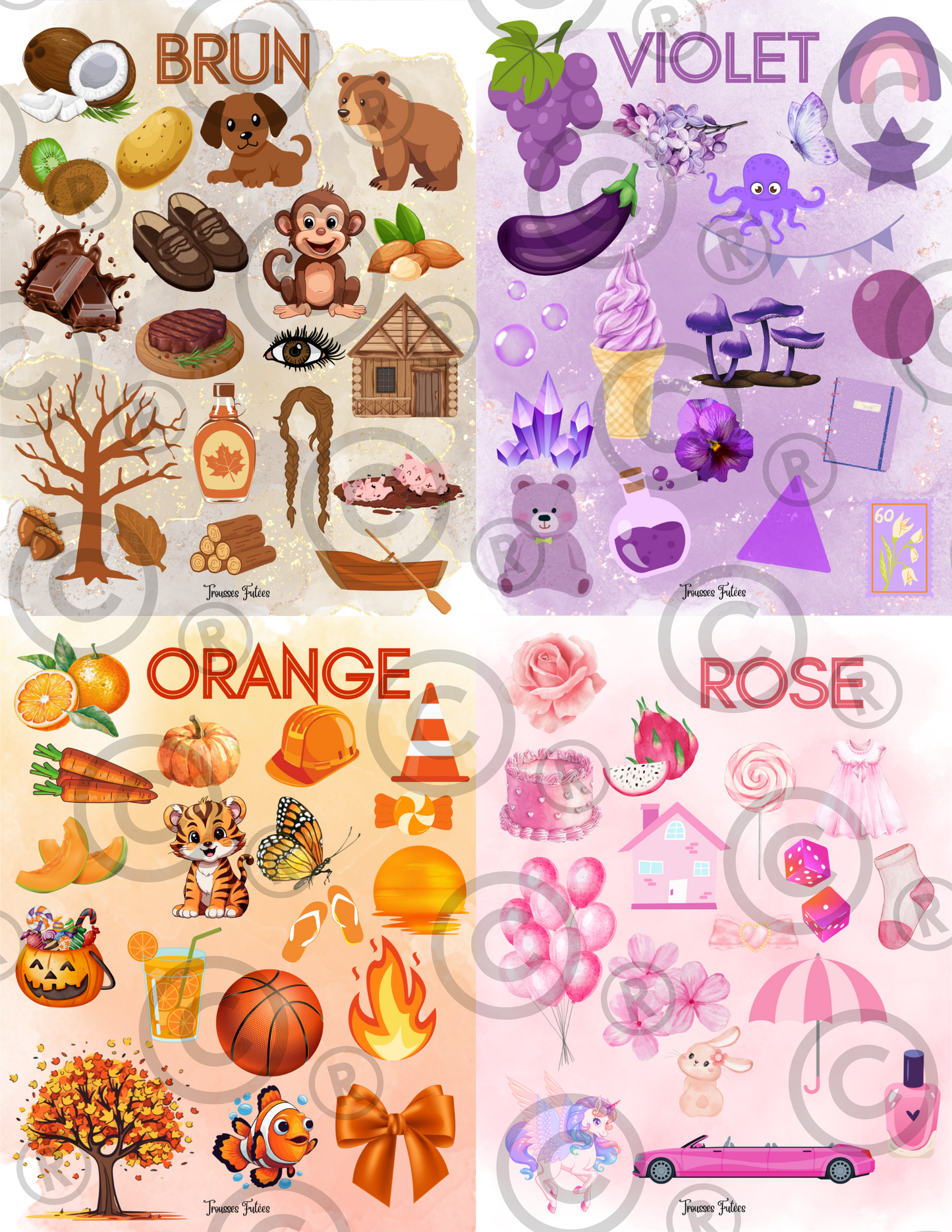 Mini trousse - Les couleurs - 25 pages