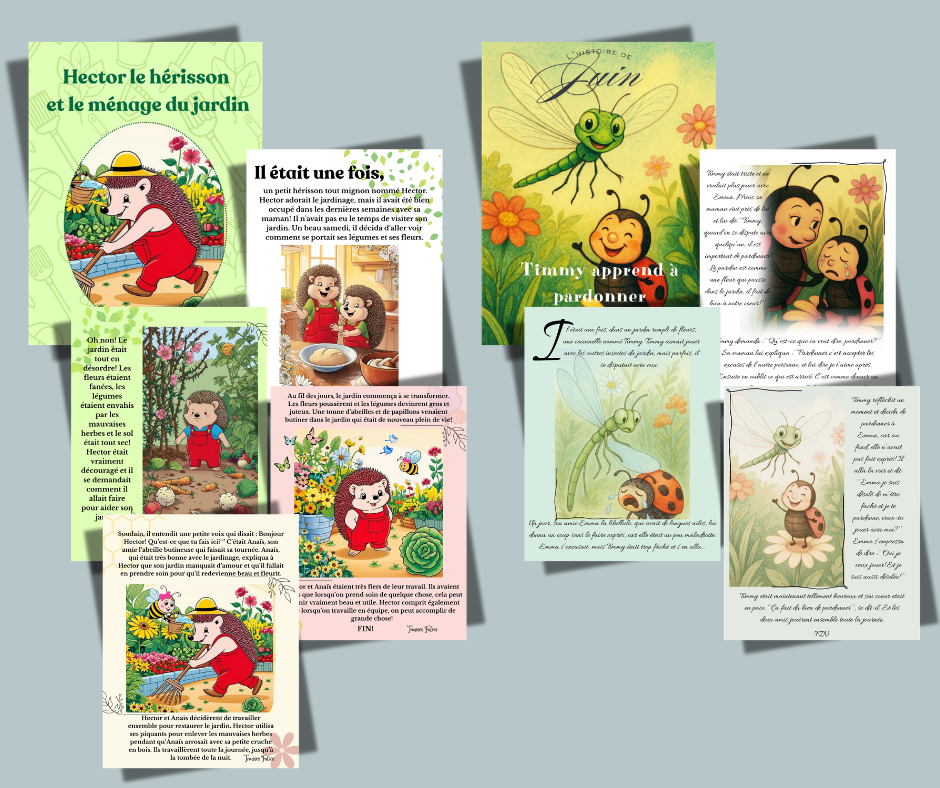 12 histoires pour tout-petits (Tome I) - Histoire pour enfant format numérique