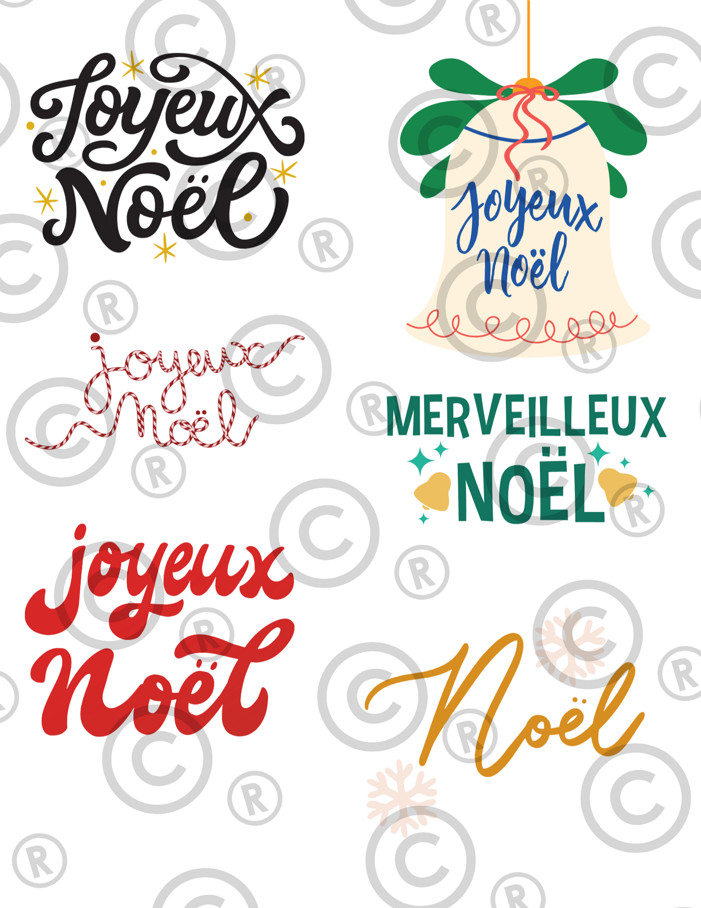Mini trousse - L'atelier des cartes de Noël - 65 pages