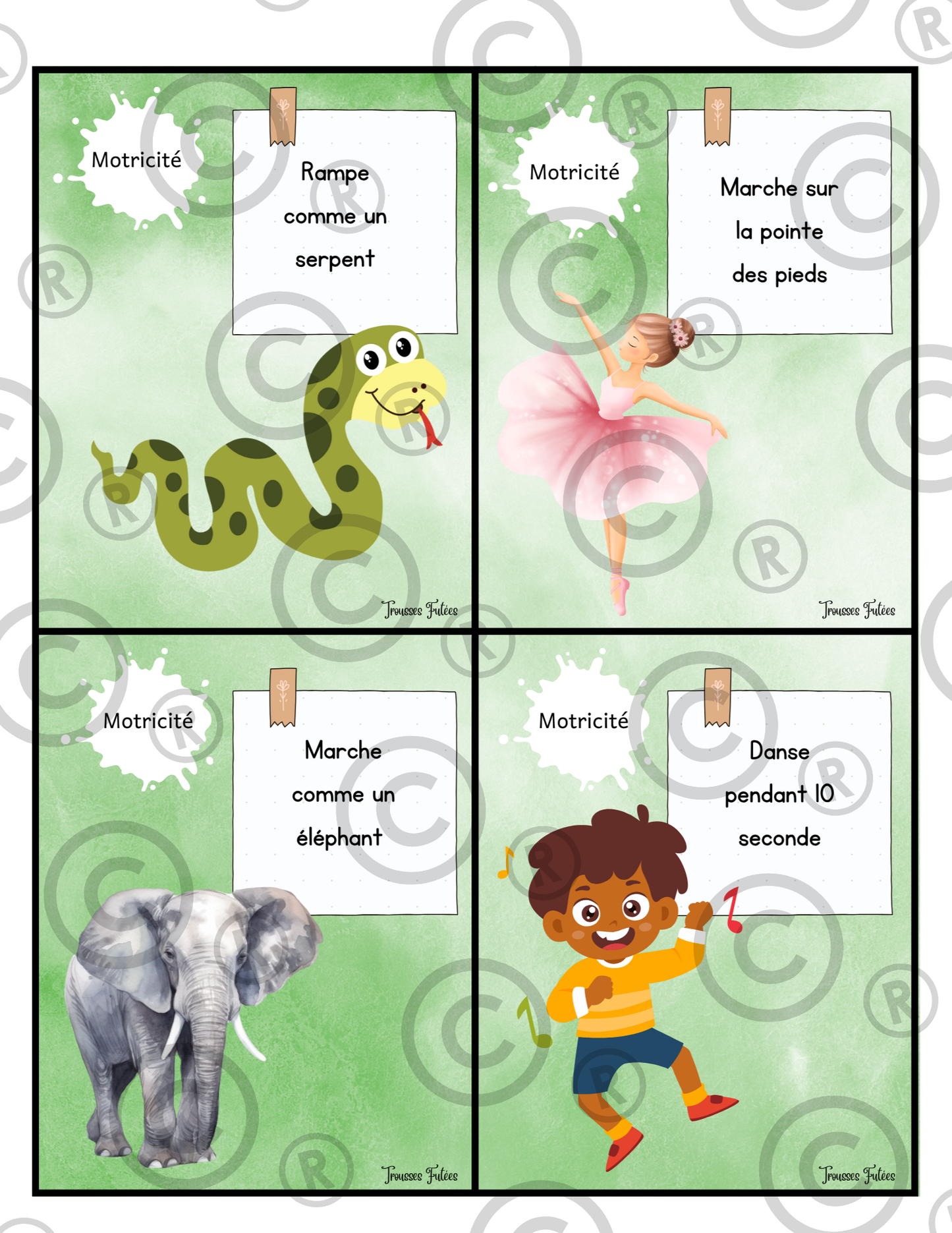 Les cartactivités - 29 pages