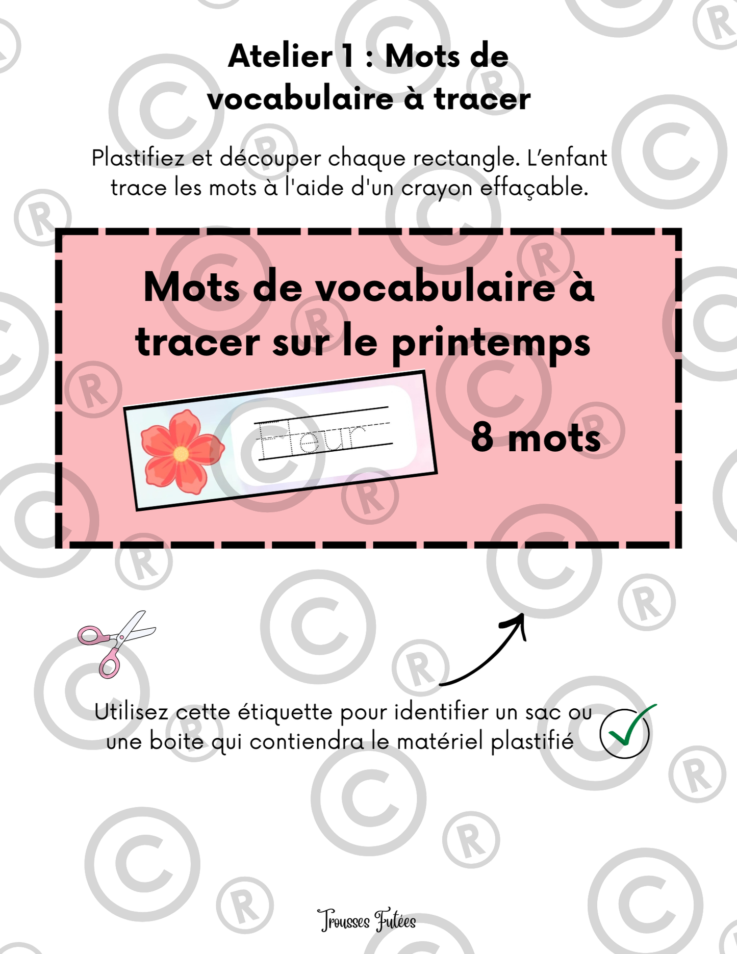 10 activités à plastifier Printemps - Activités imprimables 1-6 ans
