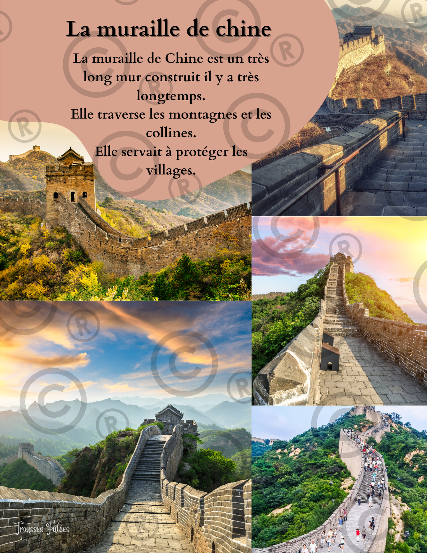 Trousse éducative l'Asie - Activités imprimables 1-6 ans (PDF)